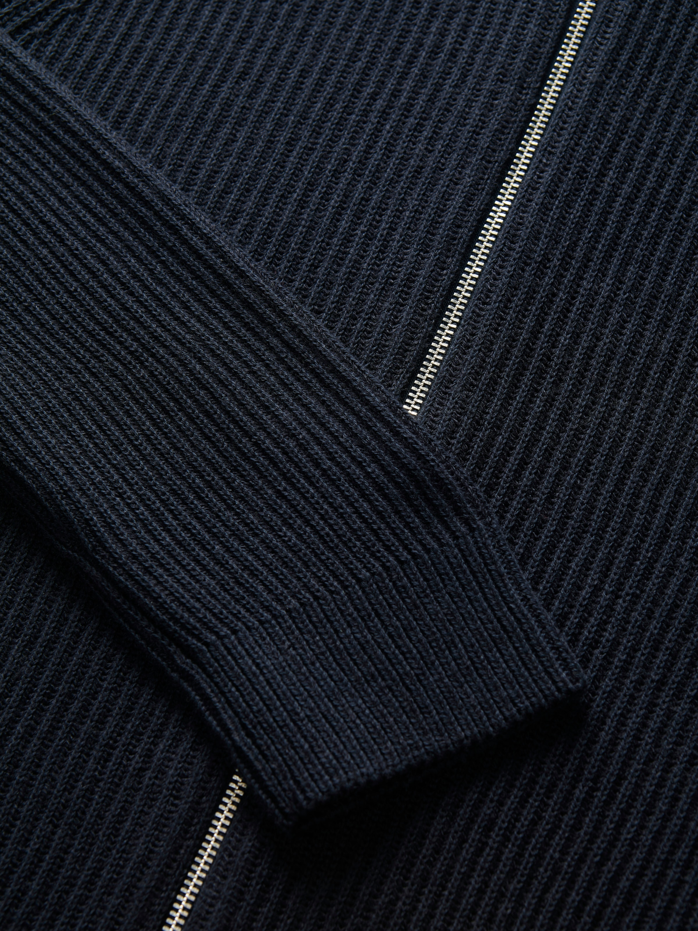 Jack & Jones Strickjacke »JJPANNEL KNIT ZIP CARDIGAN AW25«