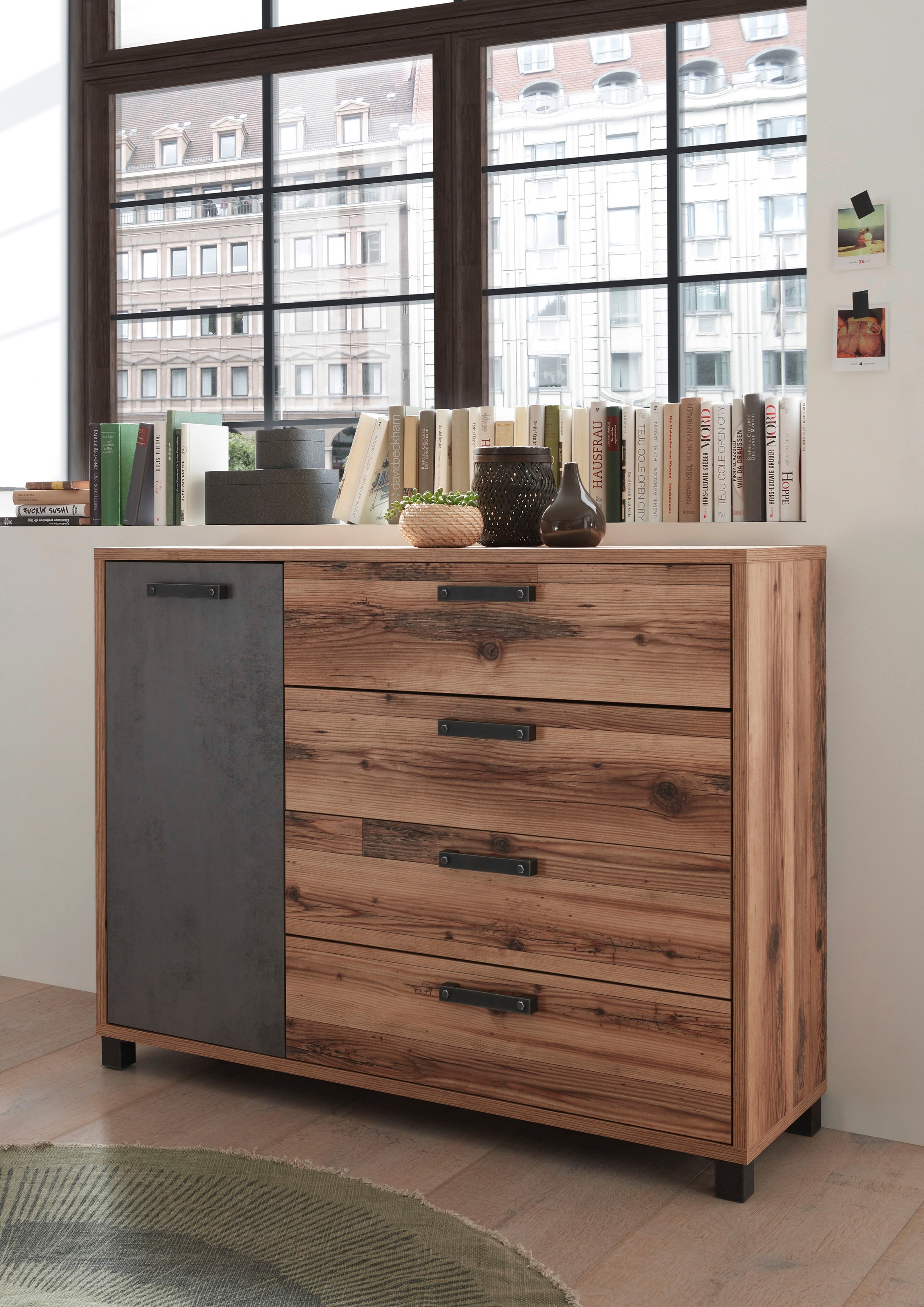 Schlafkontor Kombikommode »Dover«, im Industrial Design