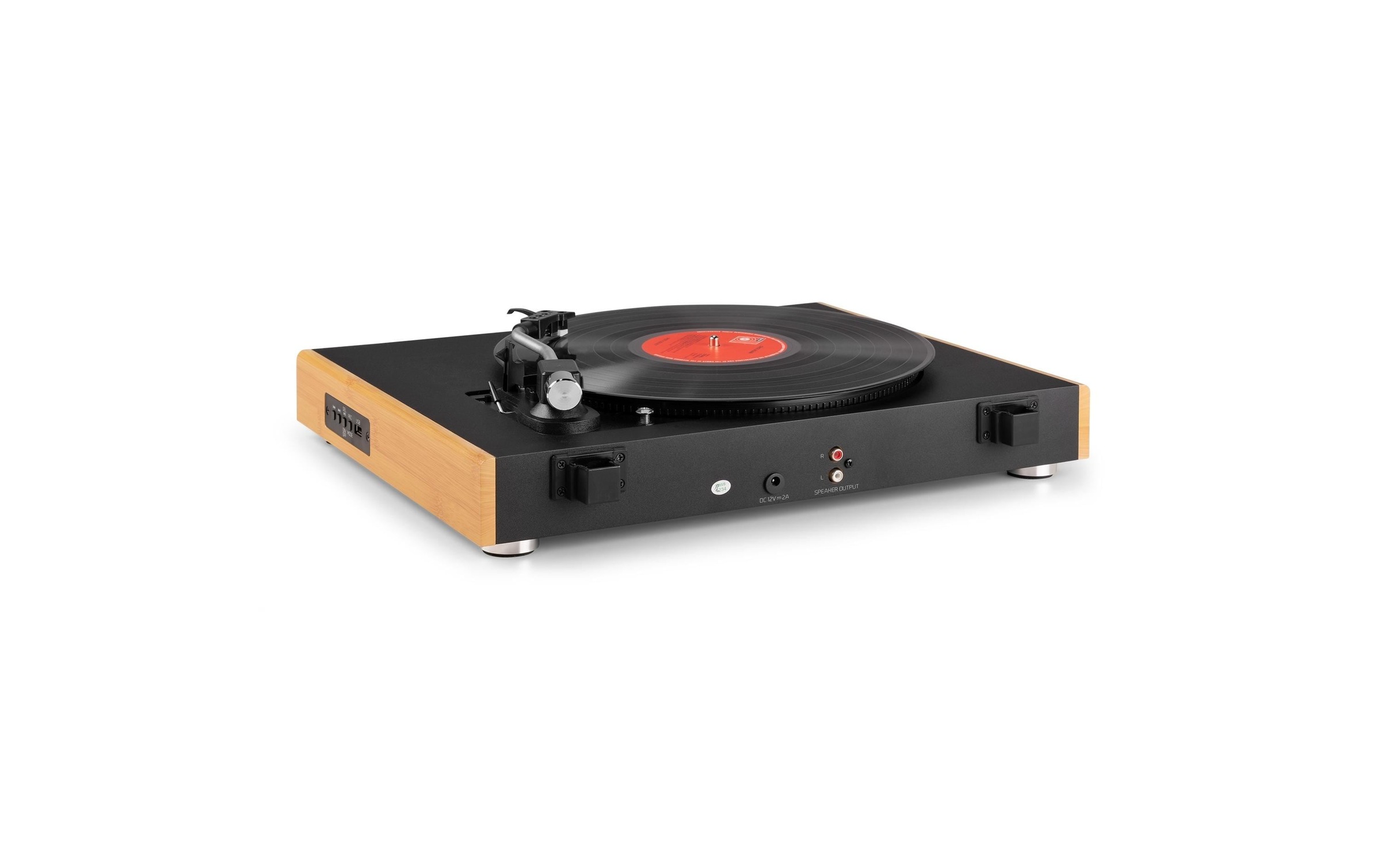 AUDIZIO Plattenspieler »RP335BB mit Lautsprecher, bambus«