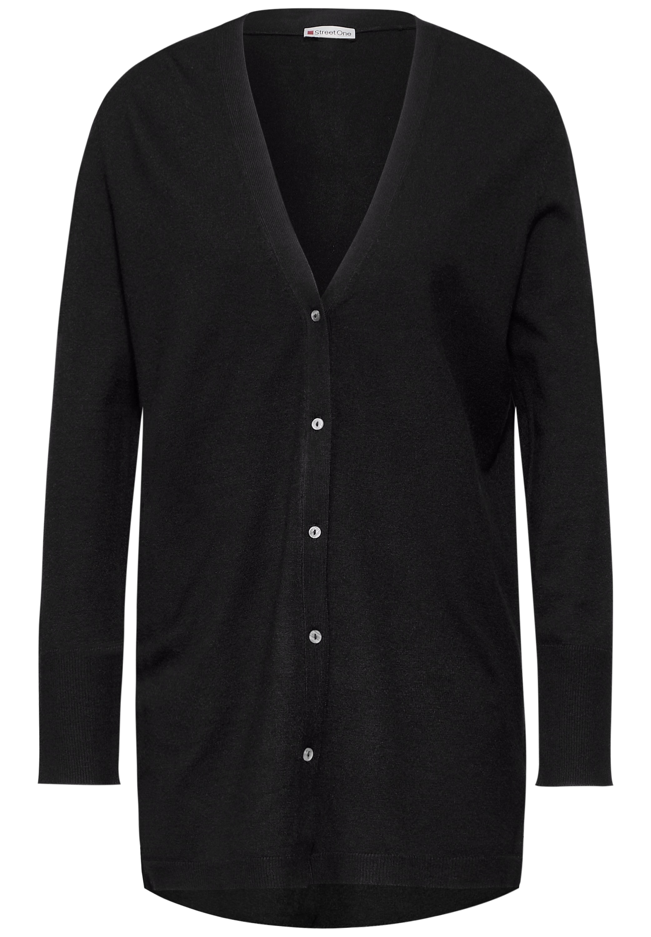 STREET ONE Cardigan, mit V-Ausschnitt