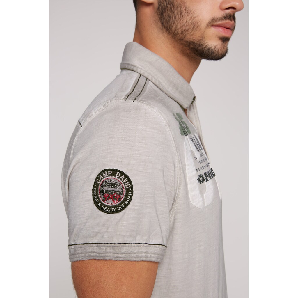 CAMP DAVID Poloshirt