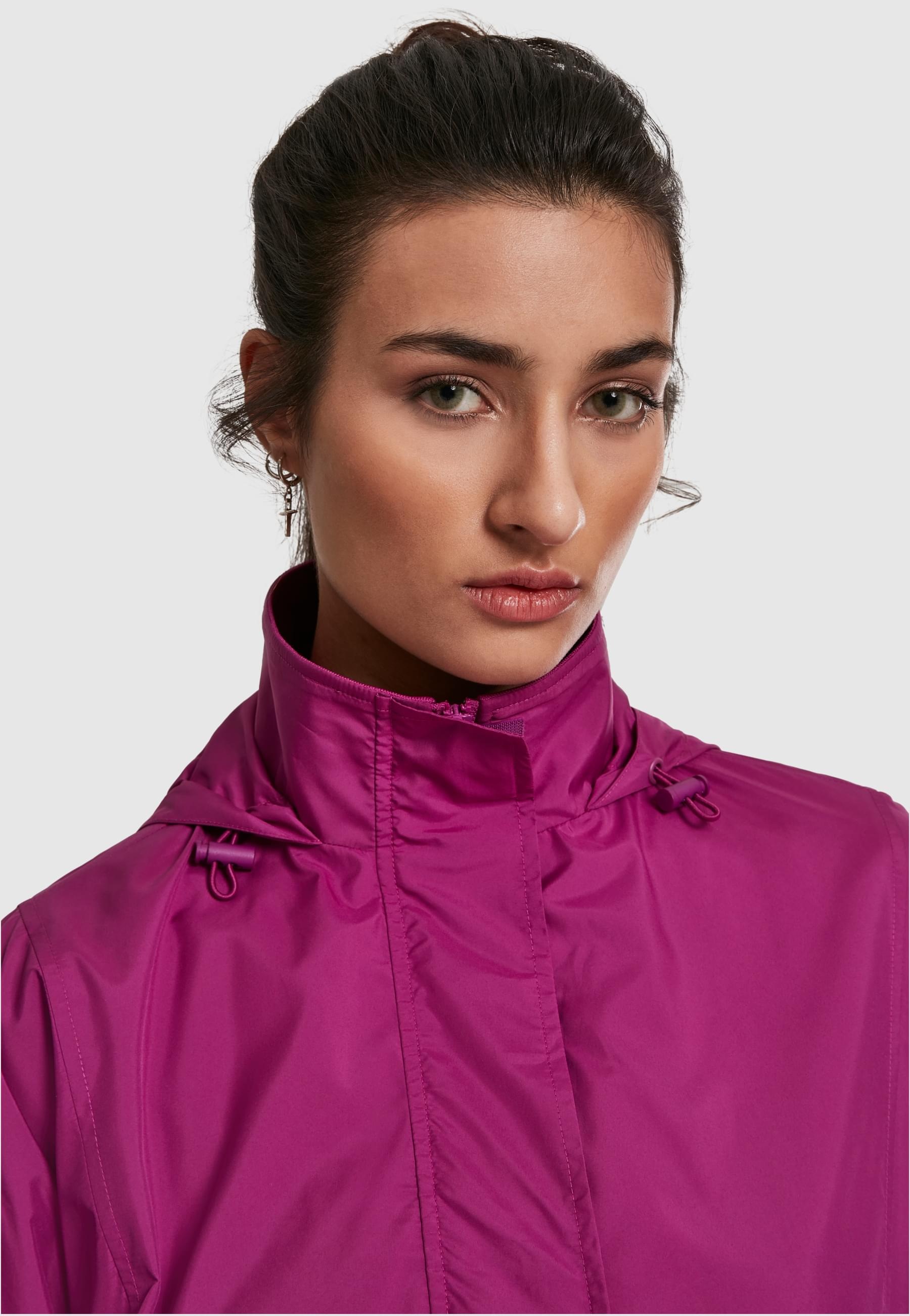 URBAN CLASSICS Allwetterjacke »Urban Classics Damen Ladies Panel Pull Over Jacket«, (1 St.), ohne Kapuze