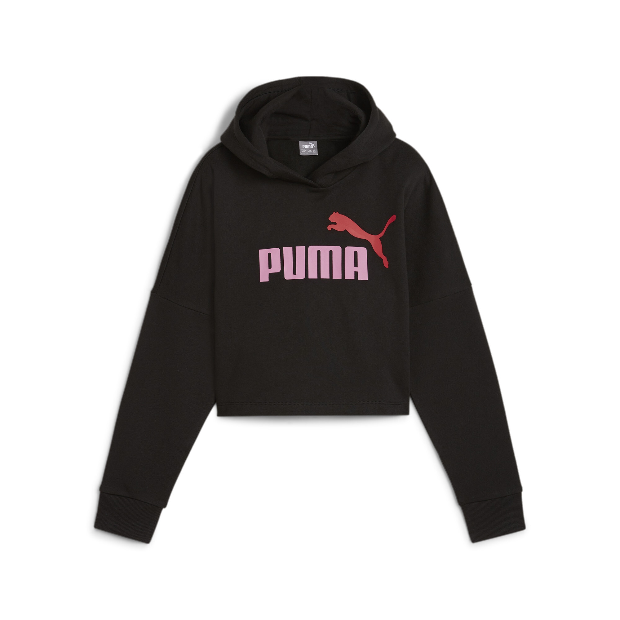 PUMA Hoodie "Essentials Logo Cropped Hoodie Mädchen"