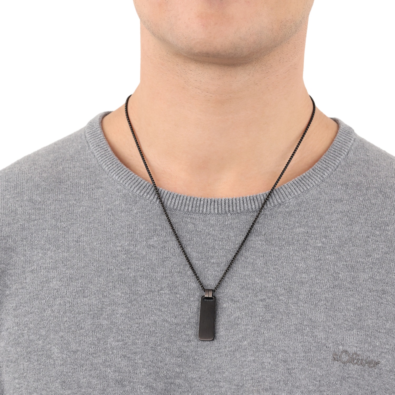 s.Oliver Kette mit Anhänger »Dog Tag, 2039736«