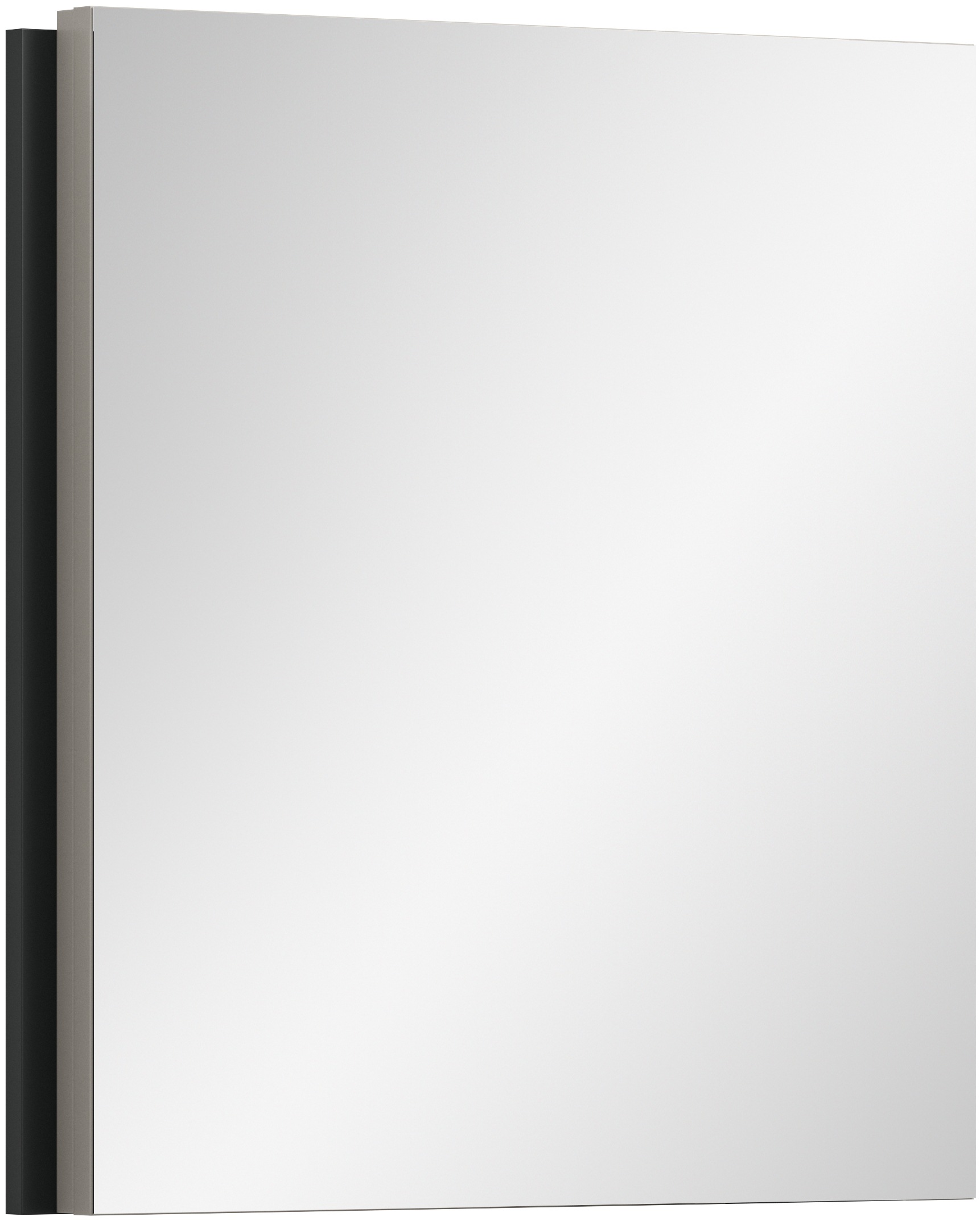 Home affaire Spiegel "RAK, BxH: 72x70 cm, mit farblich abgsetztem Rahmen" G günstig online kaufen