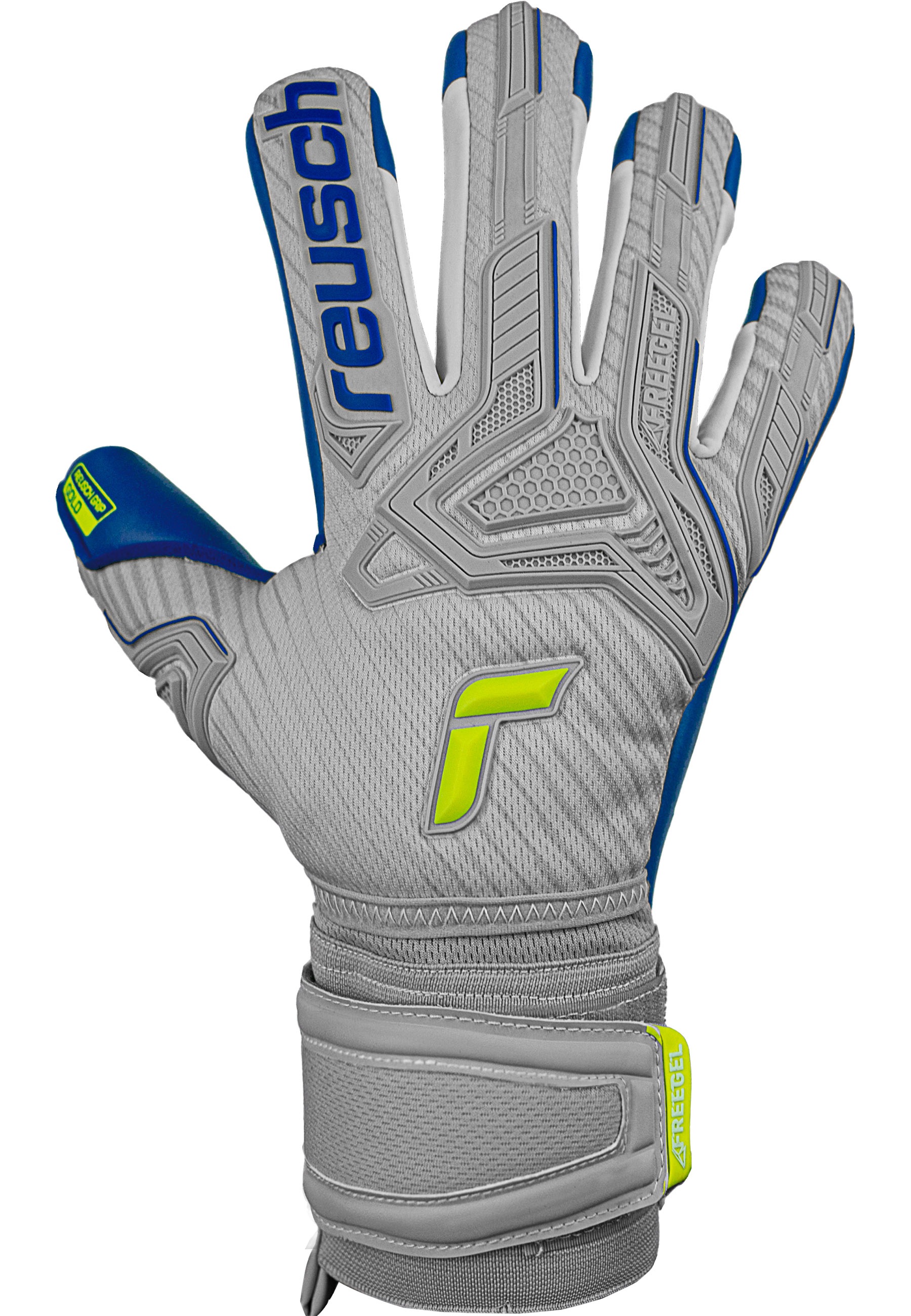 Reusch Torwarthandschuhe »Attrakt Freegel Gold Finger Support«, mit praktischem Fingerschutz