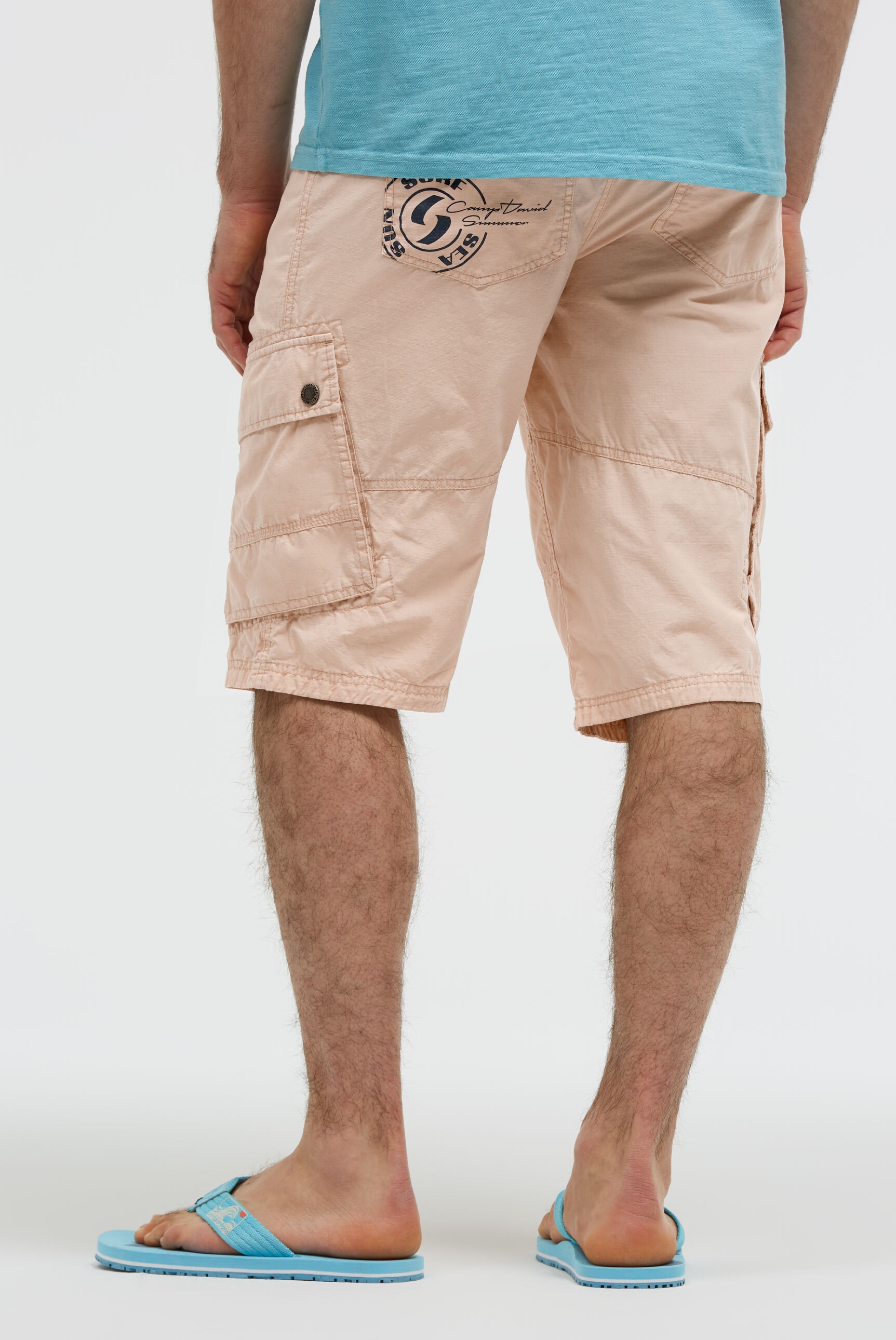CAMP DAVID Shorts  aus Baumwolle