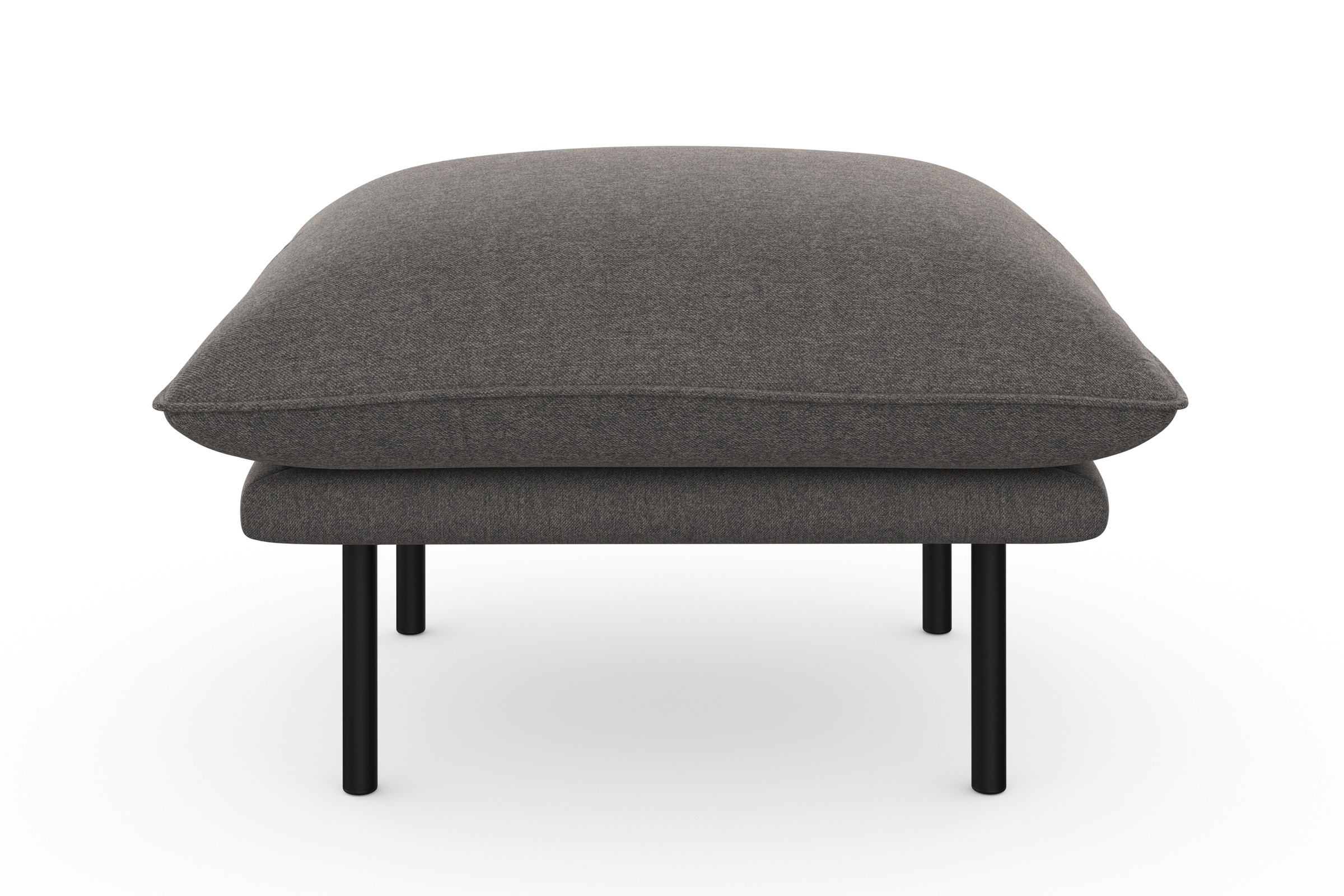 andas Polsterhocker »Stine«, Besonderes Design durch Kissenoptik und Keder, by Morten Georgsen