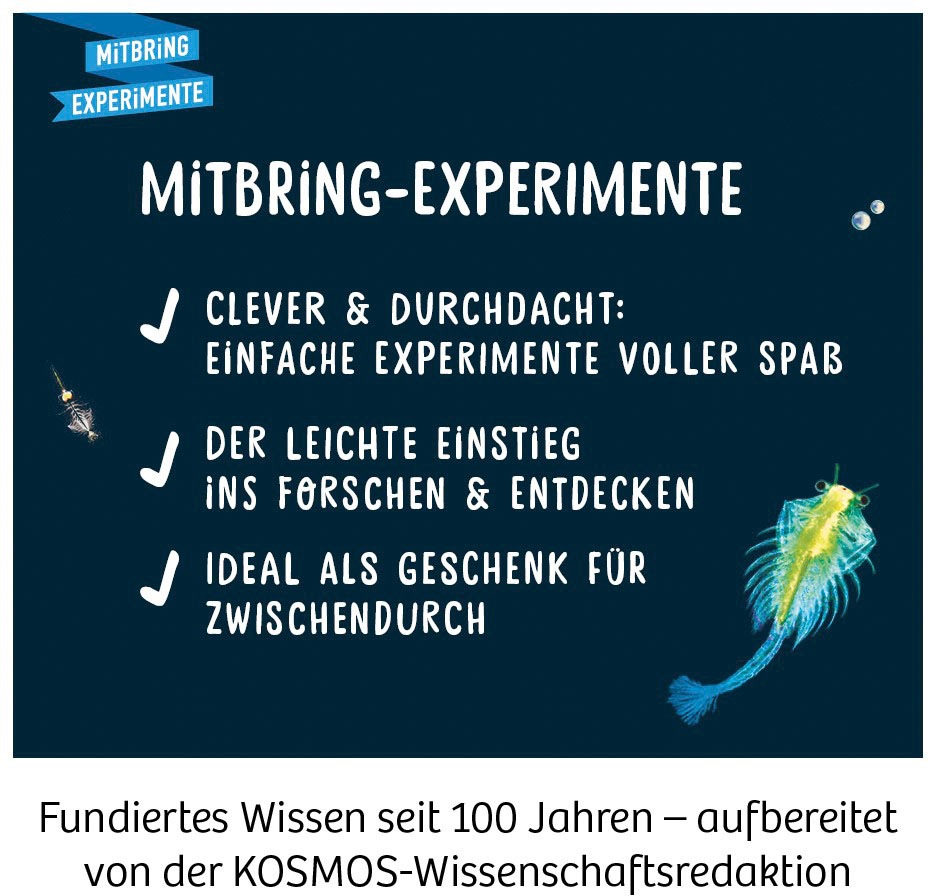 Kosmos Experimentierkasten »Urzeit-Krebse«, Made in Germany
