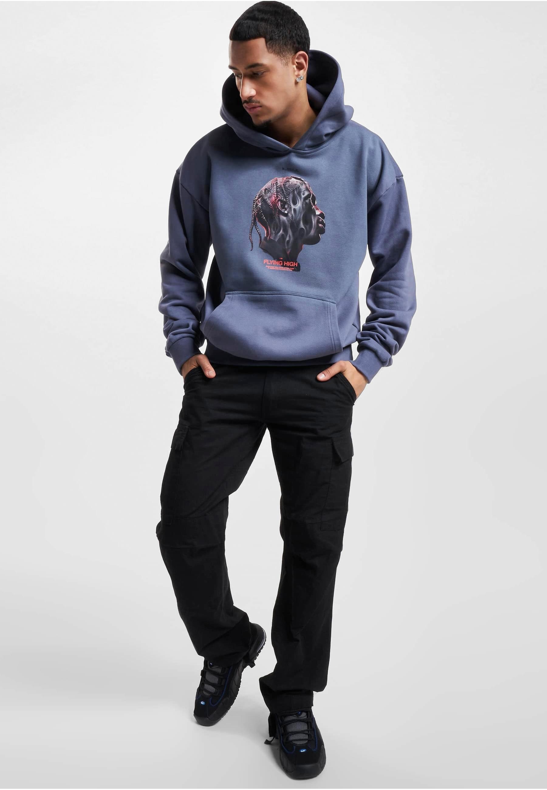 Upscale by Mister Tee Kapuzensweatshirt »Upscale by Mister Tee Herren Flying High Heavy Oversize Hoodie«, (1 tlg.)