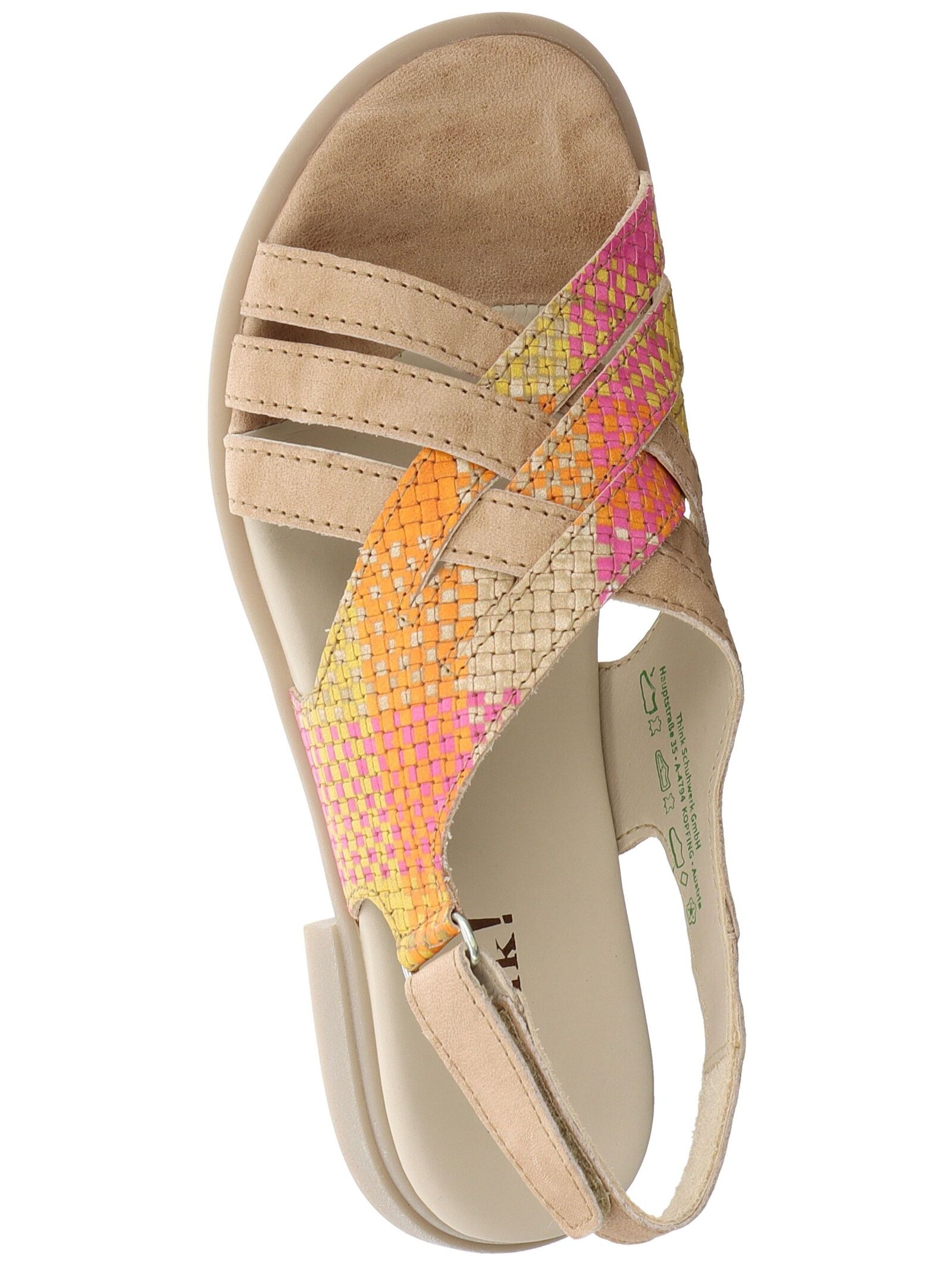 Think! Riemchensandale »Think! Sandalen Leder«