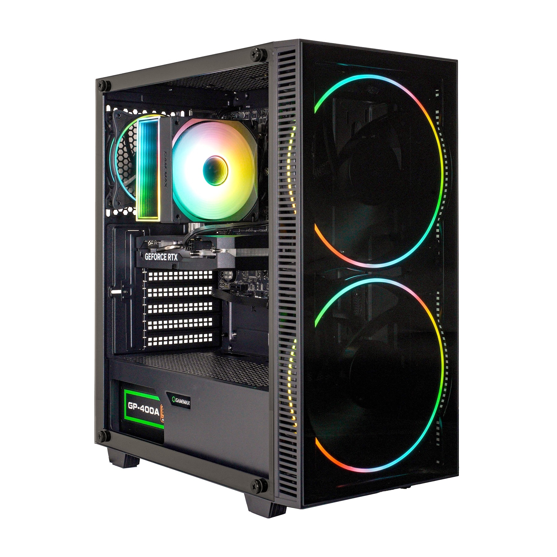 GAMEMAX Gaming-PC »Black Hole«, 7639, Windows 11, DDR5 RAM