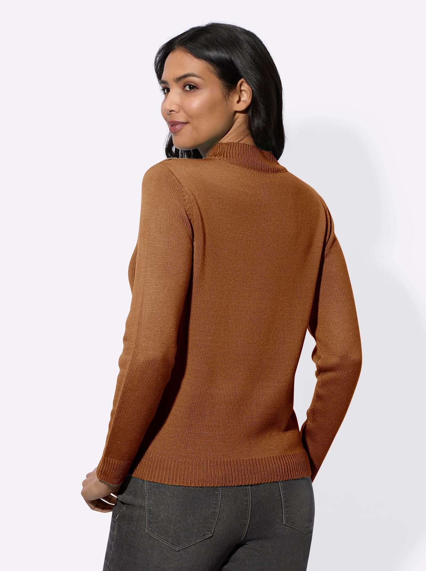 Classic Basics Stehkragenpullover "Stehkragen-Pullover" günstig online kaufen