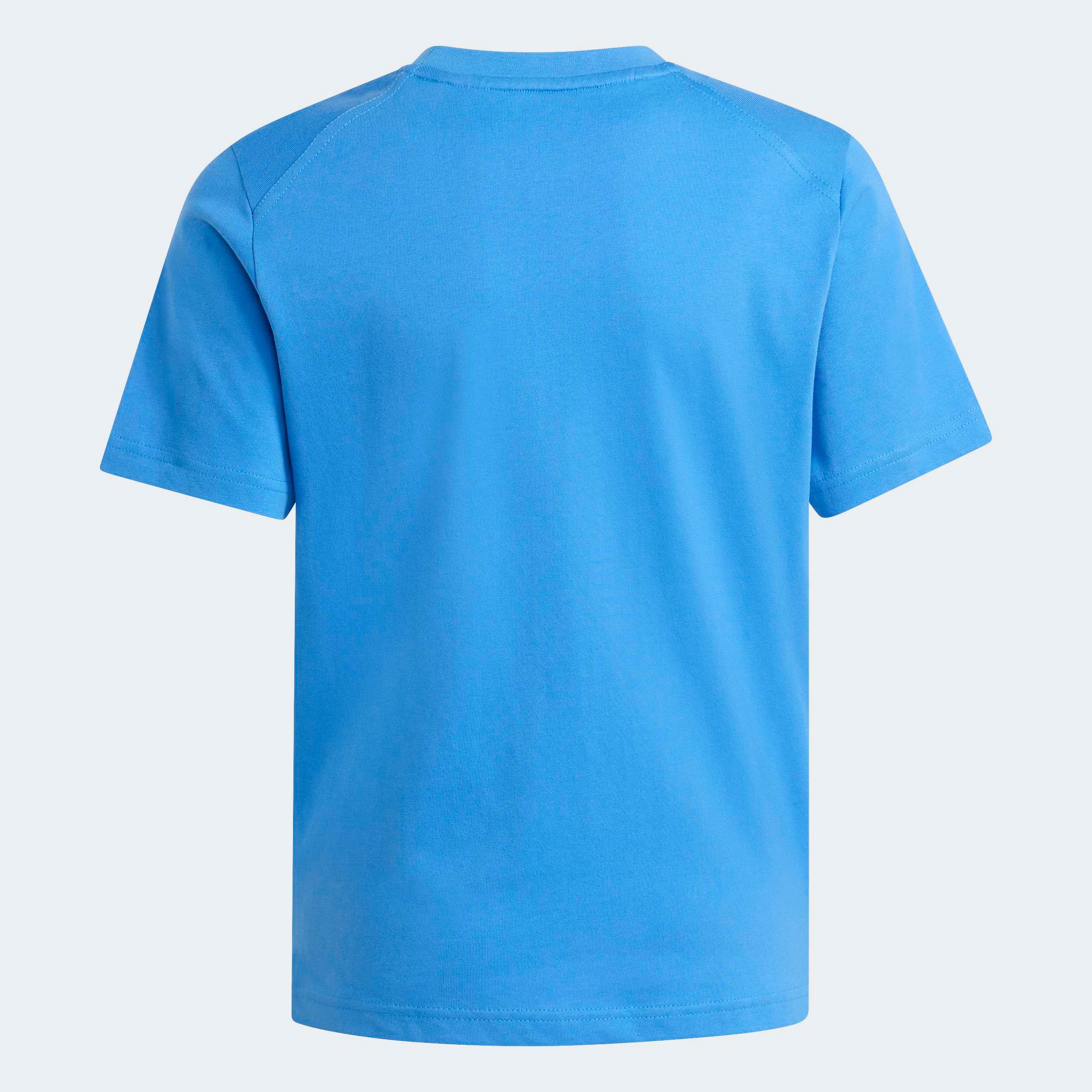 adidas TERREX Funktionsshirt »KIDS MULTI LOGO« für Kinder, mit Rundhalsausschnitt, ohne Verschluss, aus Baumwolle