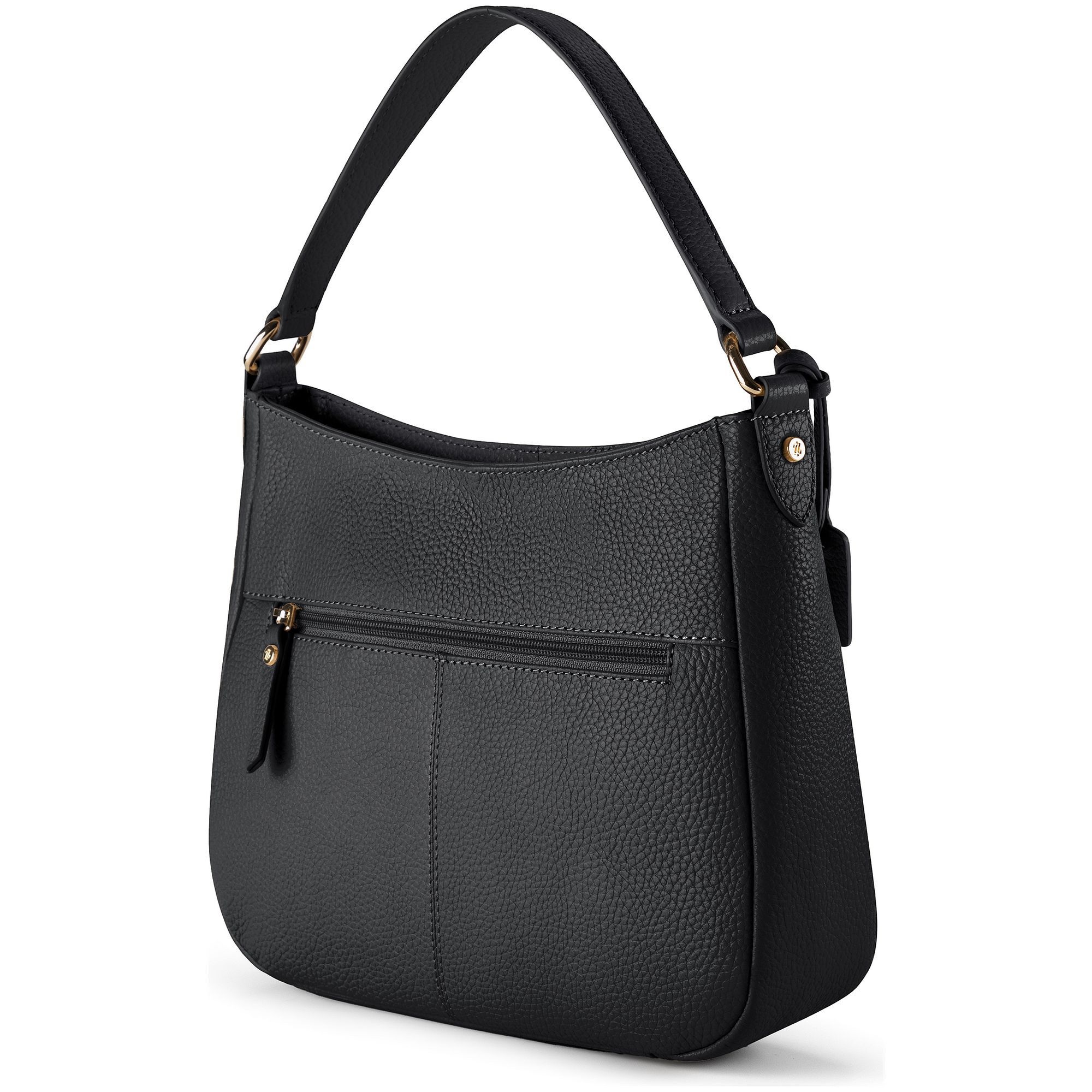 Lazarotti Schultertasche »Bologna Leather Hobo Schultertasche Leder 27 cm«