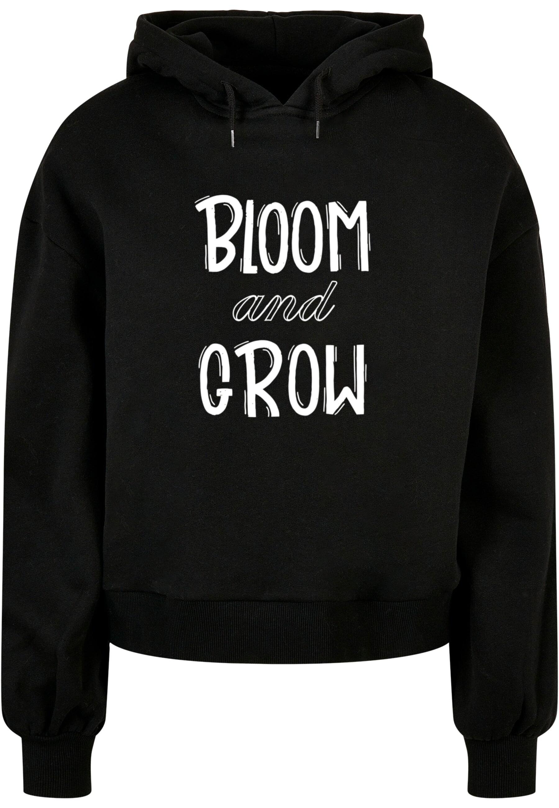 Merchcode Kapuzenpullover "Merchcode Damen Ladies Spring - Bloom and grow Oversized Hoody"