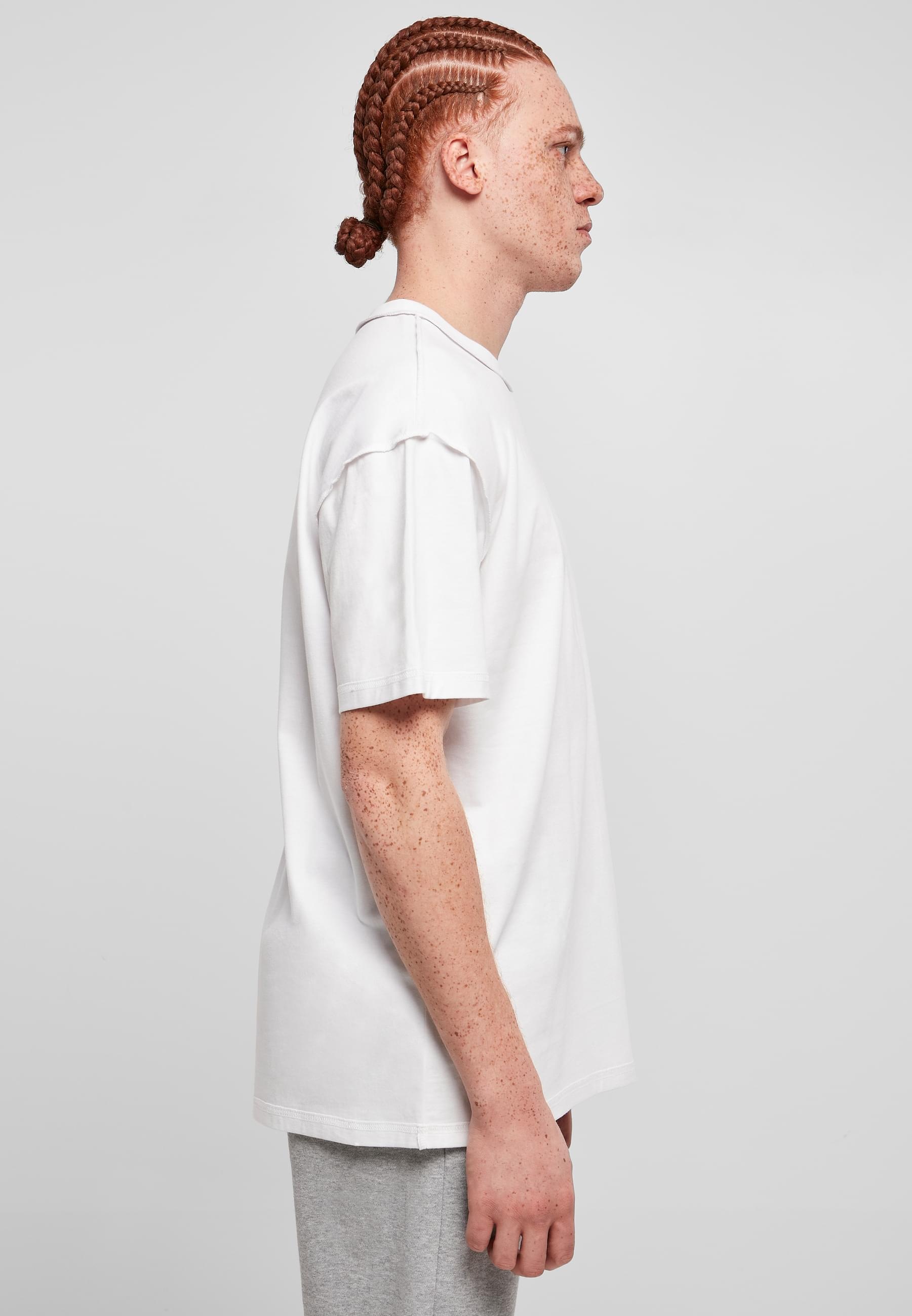 URBAN CLASSICS T-Shirt »Urban Classics Herren Oversized Inside Out Tee«, (1 tlg.)