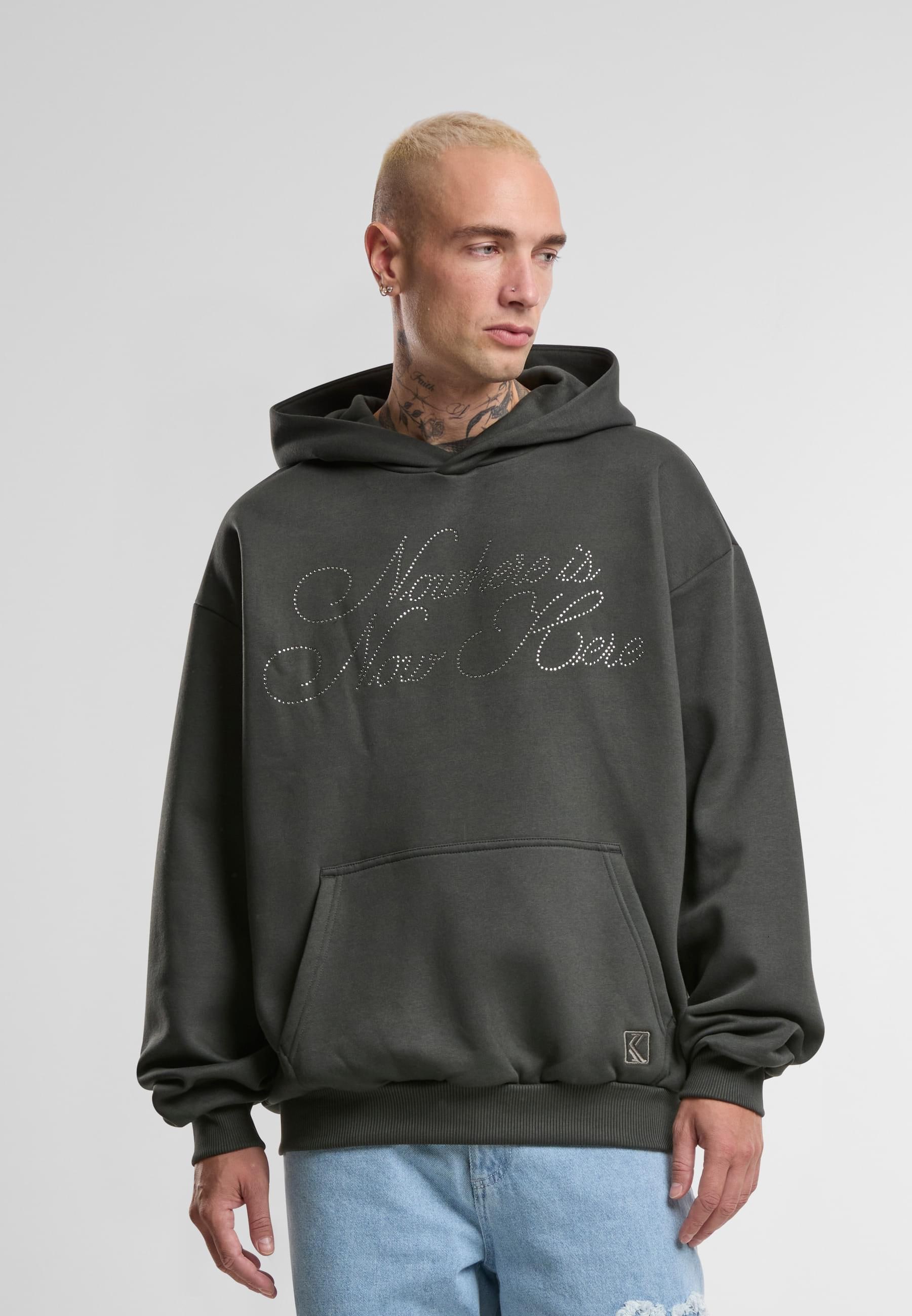 Karl Kani Kapuzensweatshirt »Karl Kani Karl Kani OG Rhinestone OS Hoodie«, (1 tlg.)