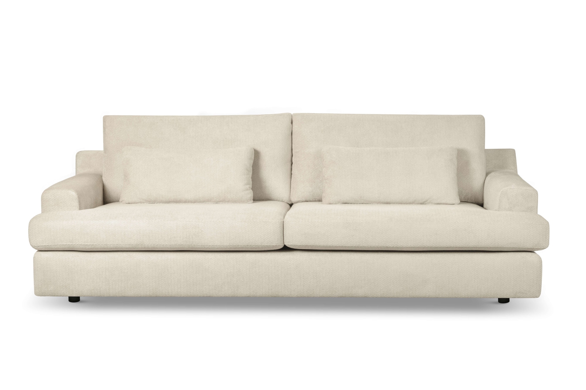 Home affaire Big-Sofa »Evelle 3 Sitzer Maxi«, 237 cm, tiefe Sitzfläche, Lounge-Sitzkomfort, Struktur, Breitcord