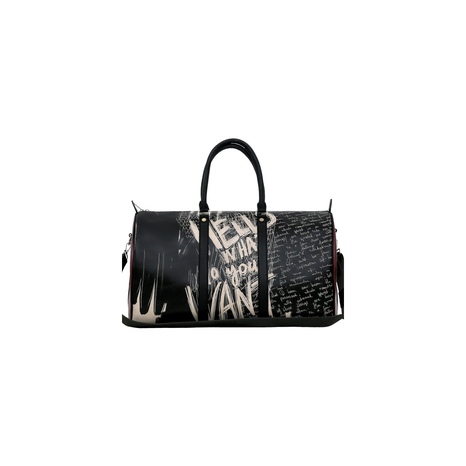 DOGO Reisetasche »Reisetasche Snugline -What Do You Want Art Handgepäck« Handgefertigt