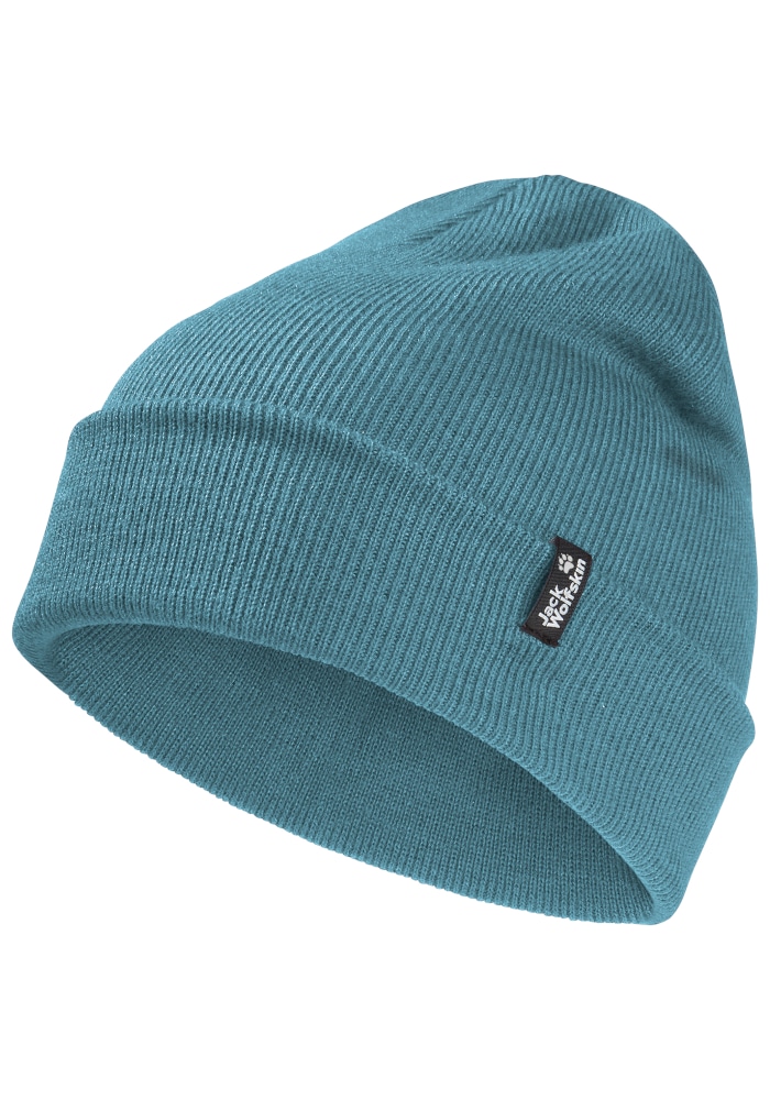 Jack Wolfskin Beanie "RIB BEANIE" Beanie, weich, warm, wintertauglich