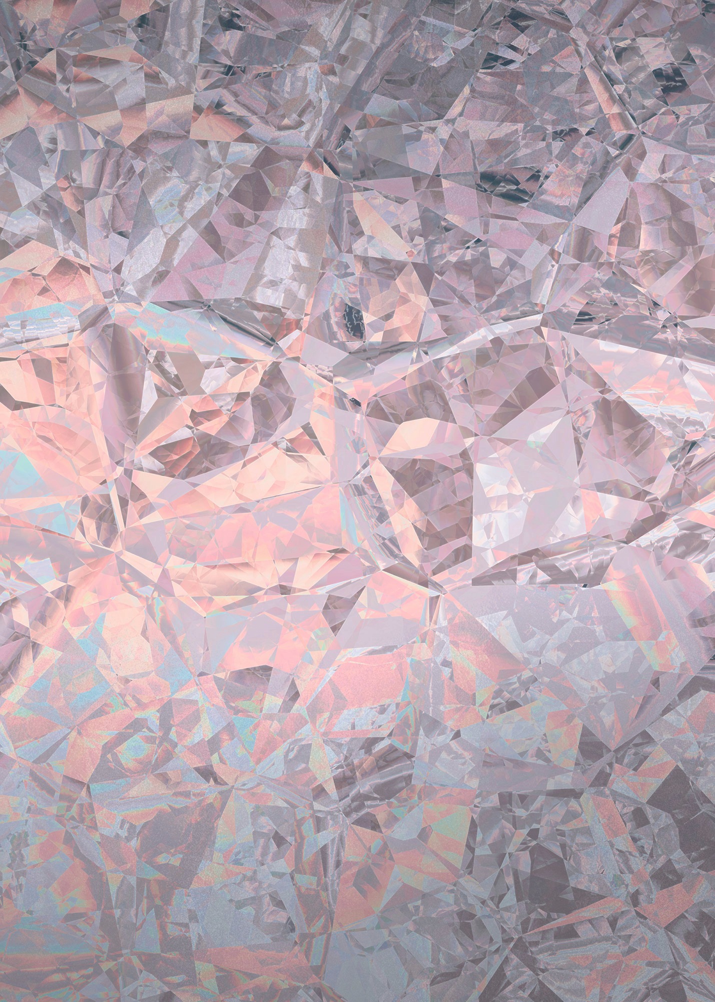 Komar Vliestapete "Crystals", 200x280 cm (Breite x Höhe)