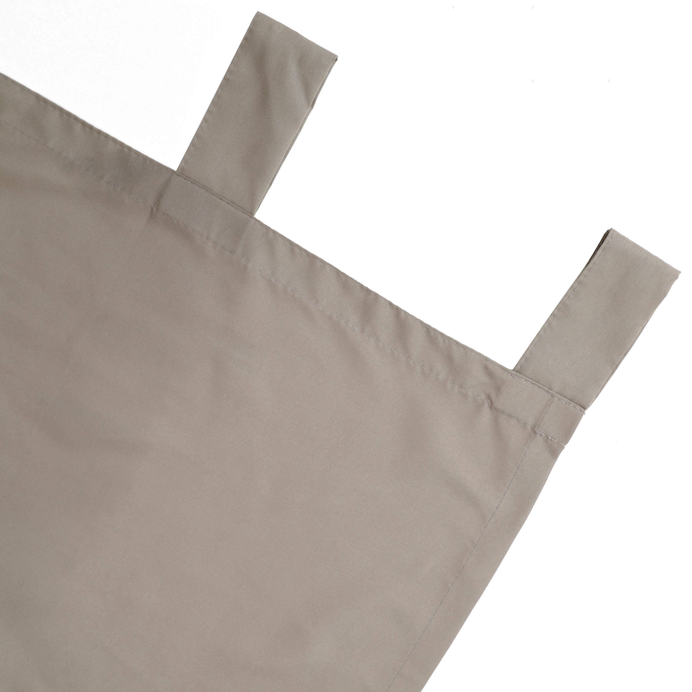 OTTO home Vorhang »Parry, Schlaufen, 2er Set, blickdicht, Topseller« Schlaufen 2 Stk. tlg. 2-er Set, blickdicht, monochrom, basic