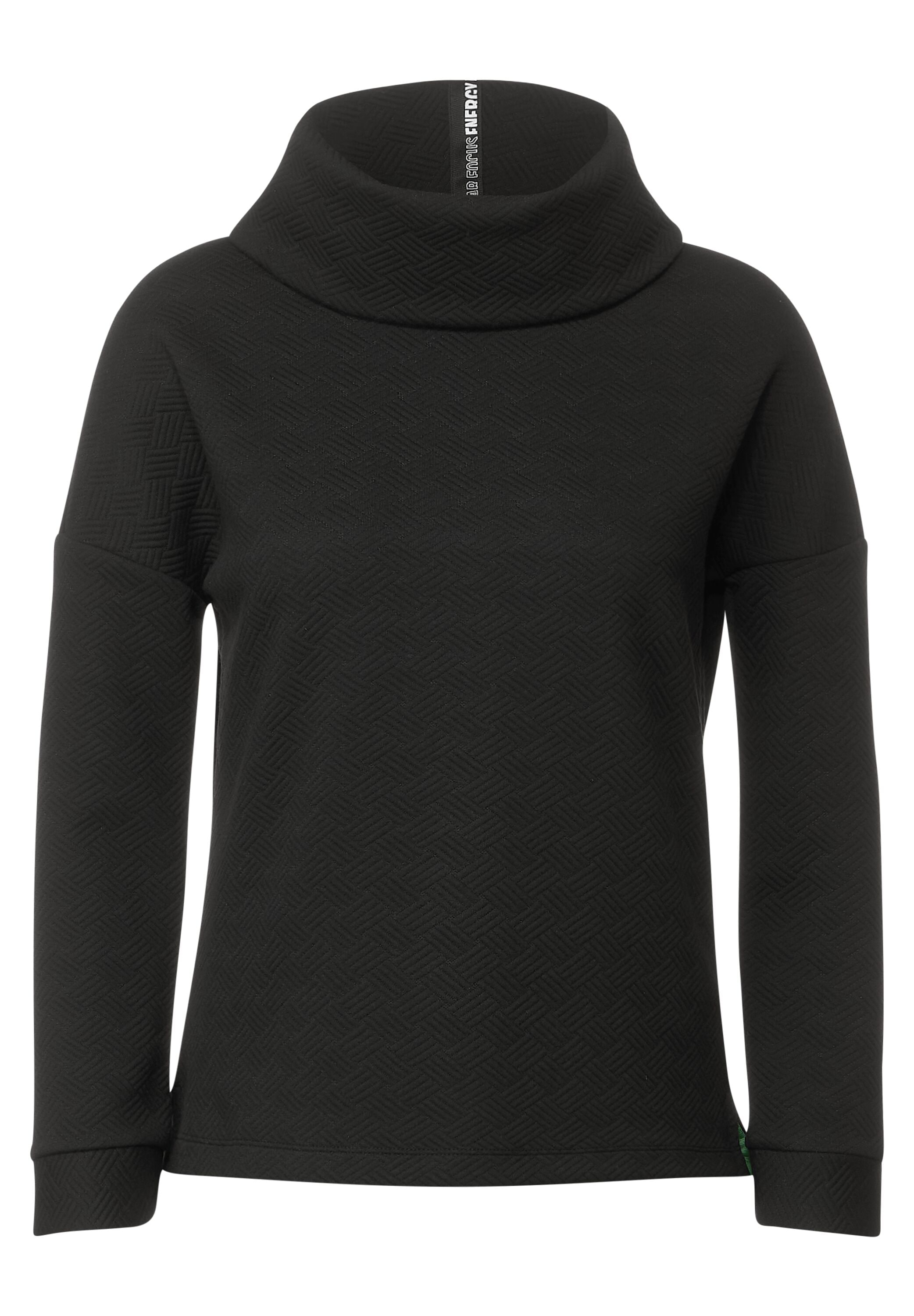 Cecil Langarmshirt, mit Struktur