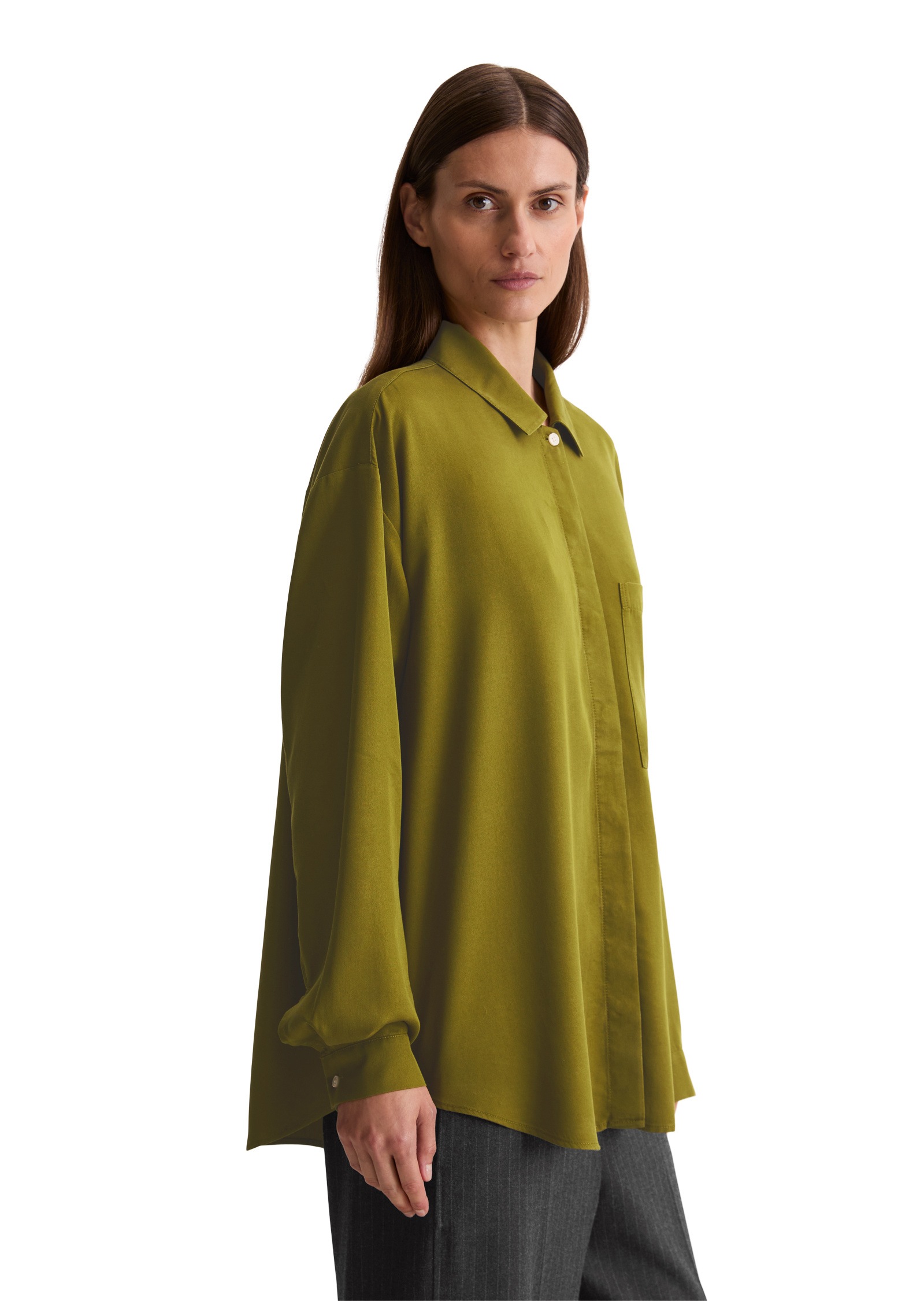 Marc OPolo Langarmbluse "aus TENCEL™ Lyocell" günstig online kaufen