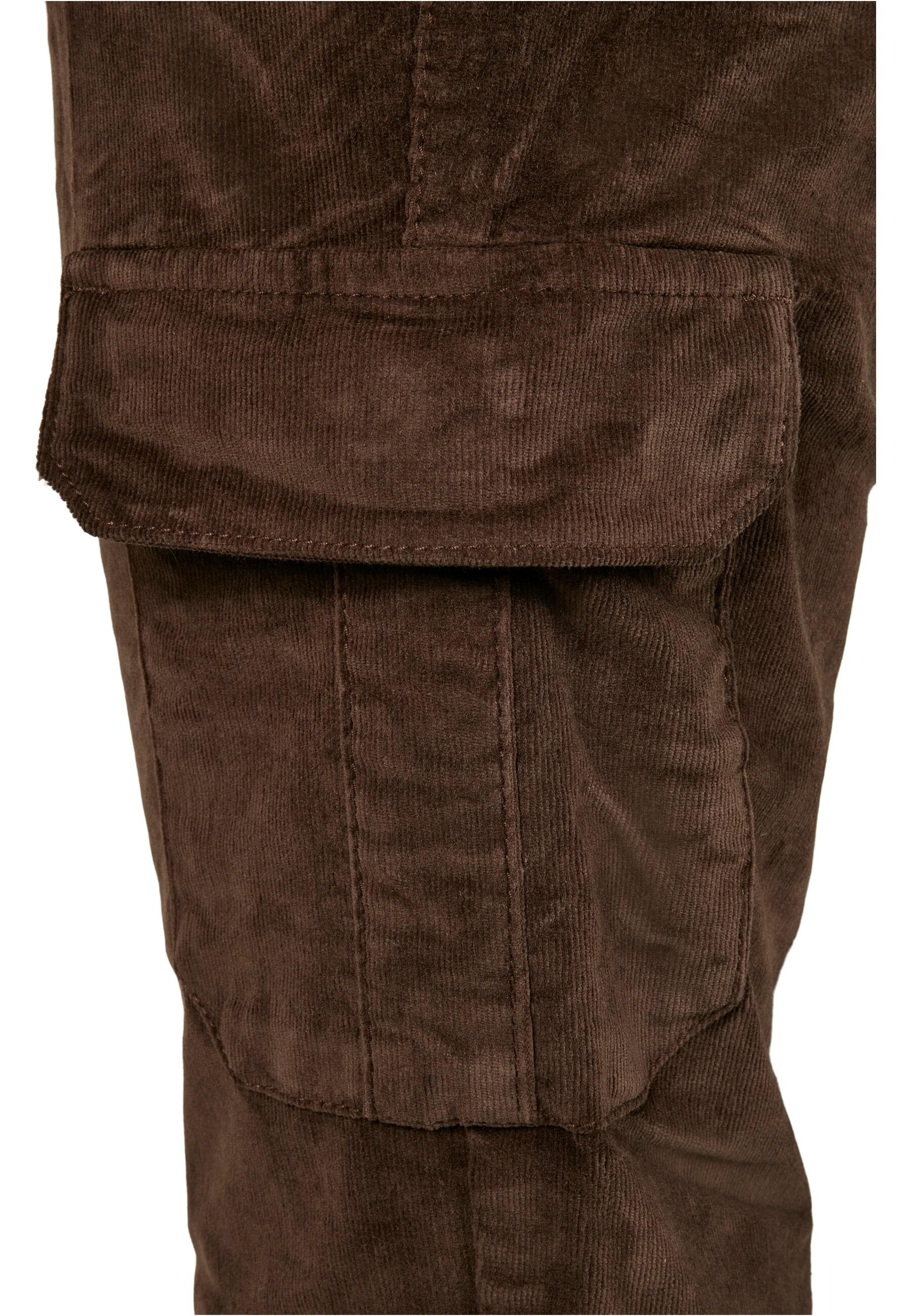 URBAN CLASSICS Cargohose »Urban Classics Damen Ladies High Waist Cargo Corduroy Pants«, (1 tlg.)