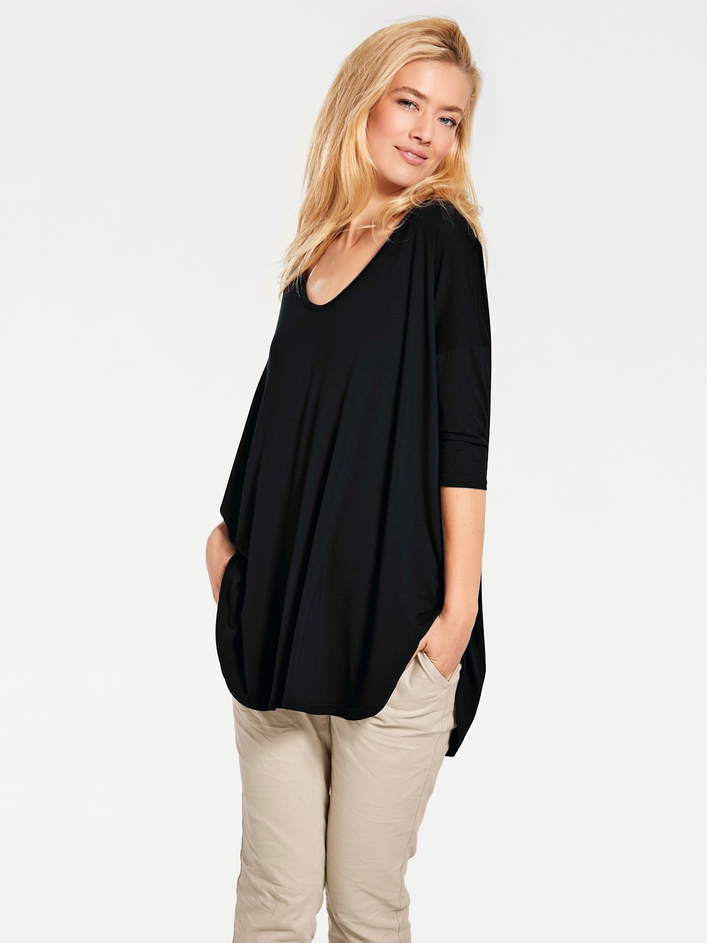 heine Oversize-Shirt "Oversized Shirt" 1 Stk. tlg. günstig online kaufen