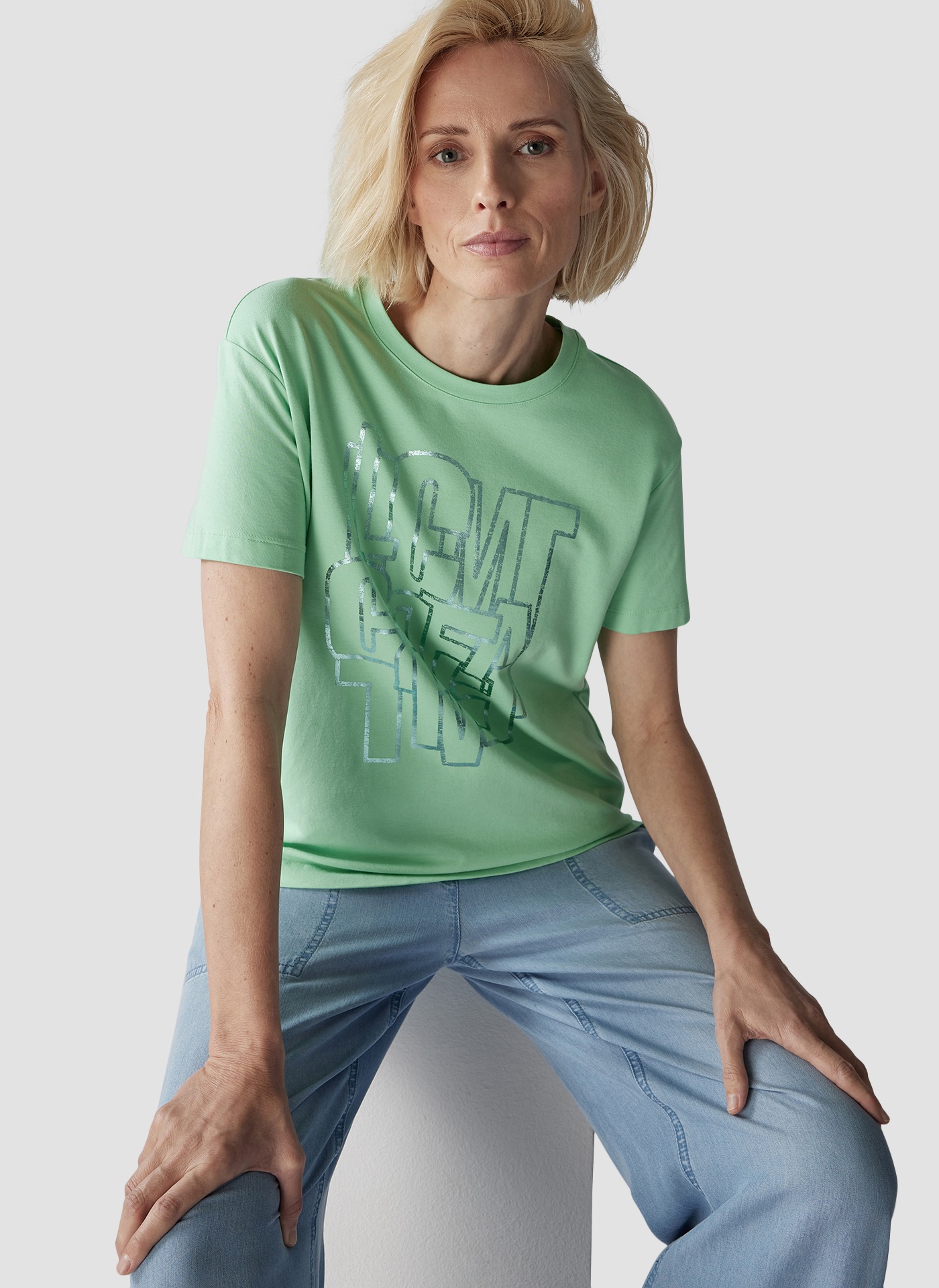 LeComte Print-Shirt »LeComte Modernes T-Shirt mit Statement-Print«