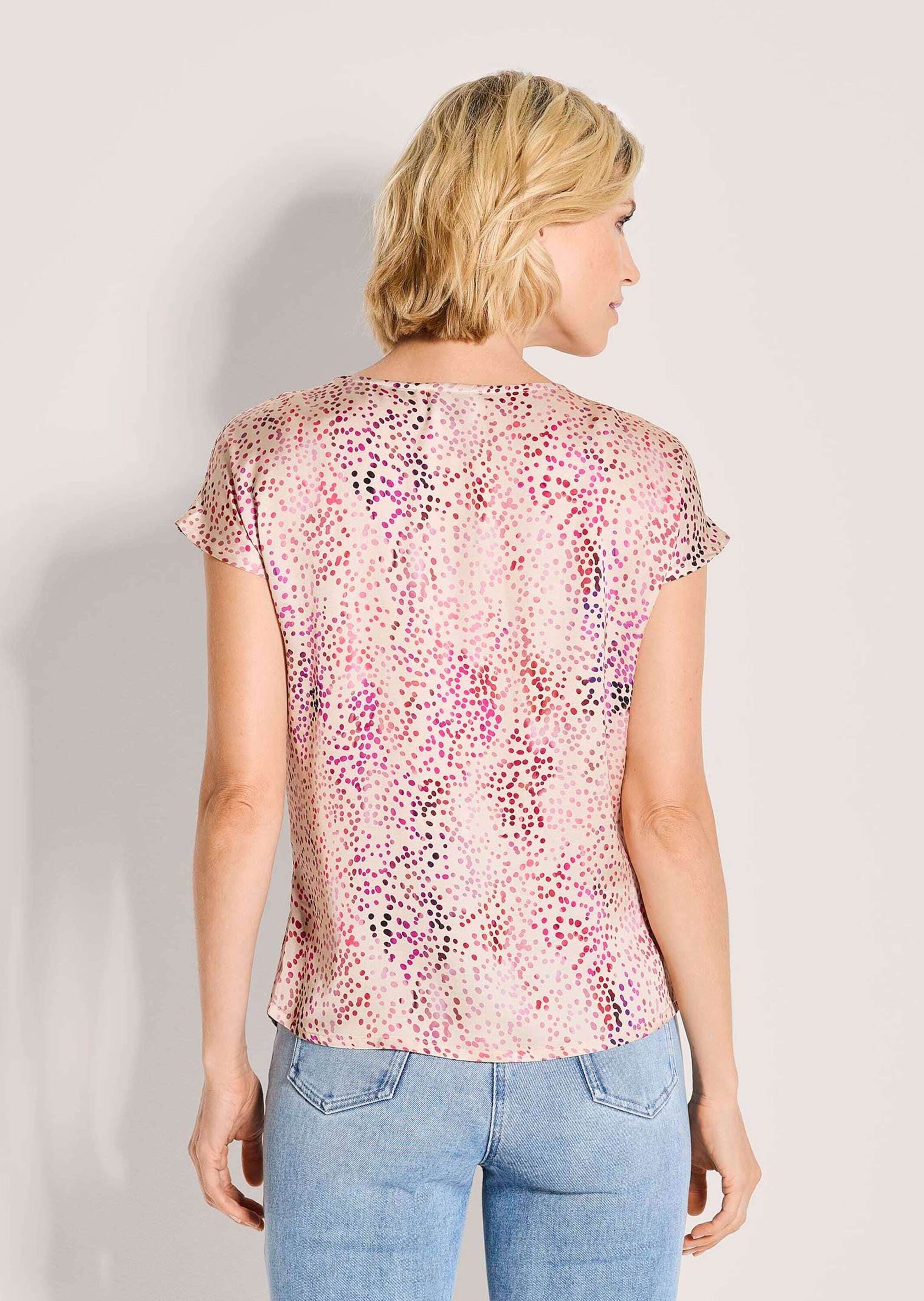 MADELEINE Shirtbluse »Blusenshirt Druckbluse mit Tupfenmuster« Shirt mit Tupfen