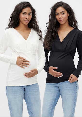 Mamalicious Marškinėliai nėščioms »MLEMMA« (2er-Pa...