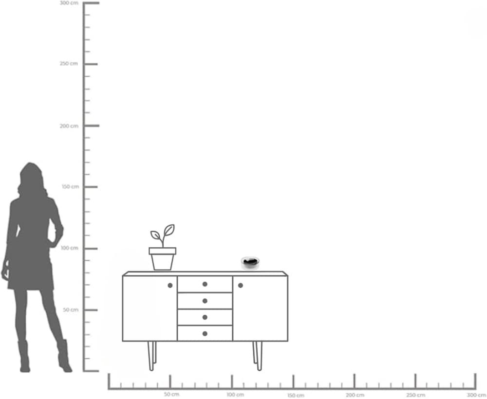Kare Design Schale »Balance Ø30cm« aus Glas aus gefärbtem Glas