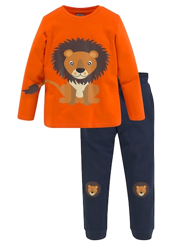 KIDSWORLD Shirt & kelnės (2 tlg.) su Löwendruck