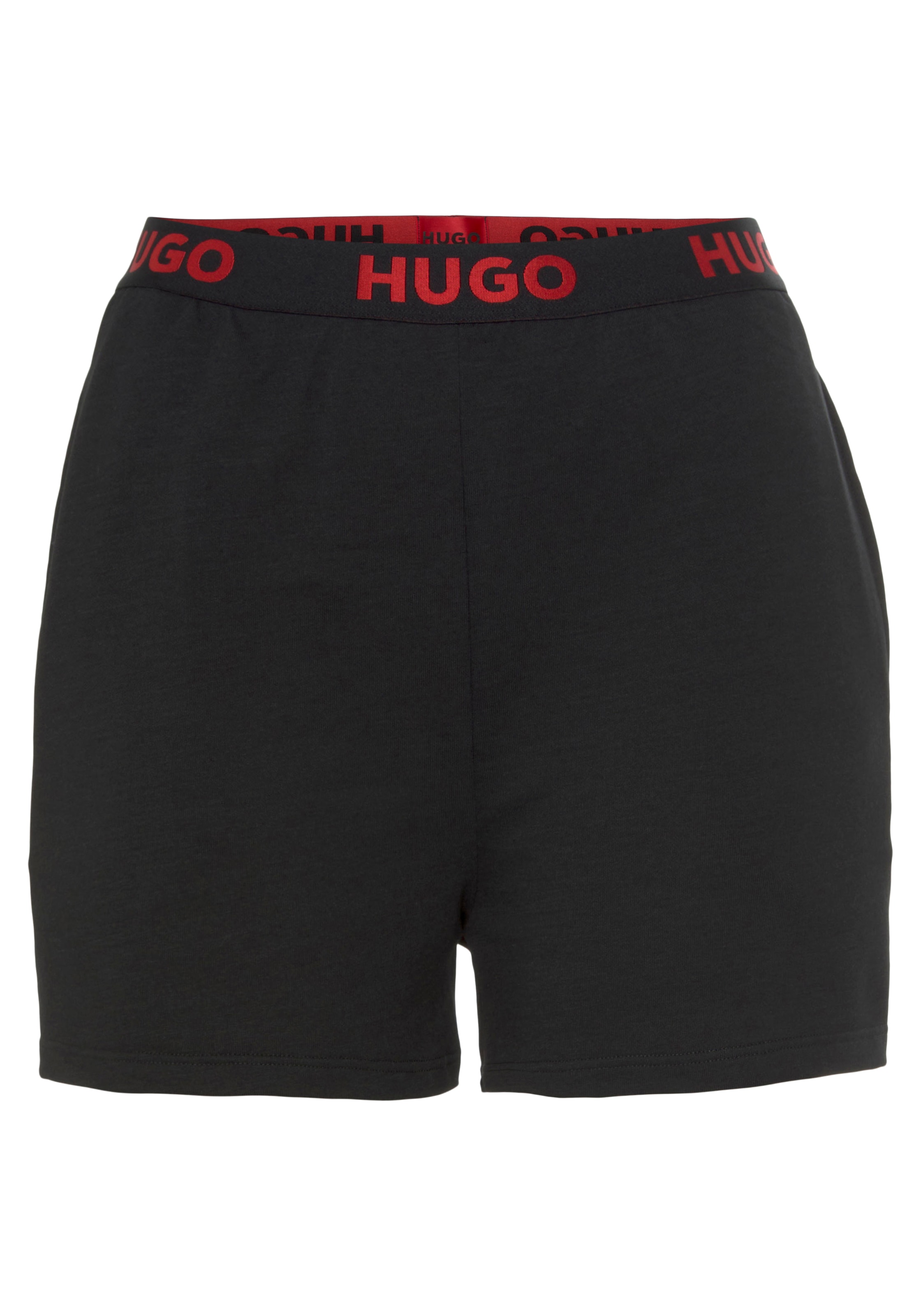 HUGO Jerseyhose »SPORTY kaufen online BAUR 10249156 LOGO_PANTS Logo-Elastikbund 01«, mit | BOSs