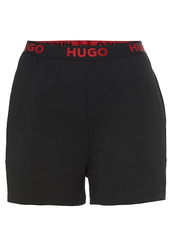 Sweatshorts »SPORTY LOGO_SHORTS«, mit Hugo Logo-Elastikbund