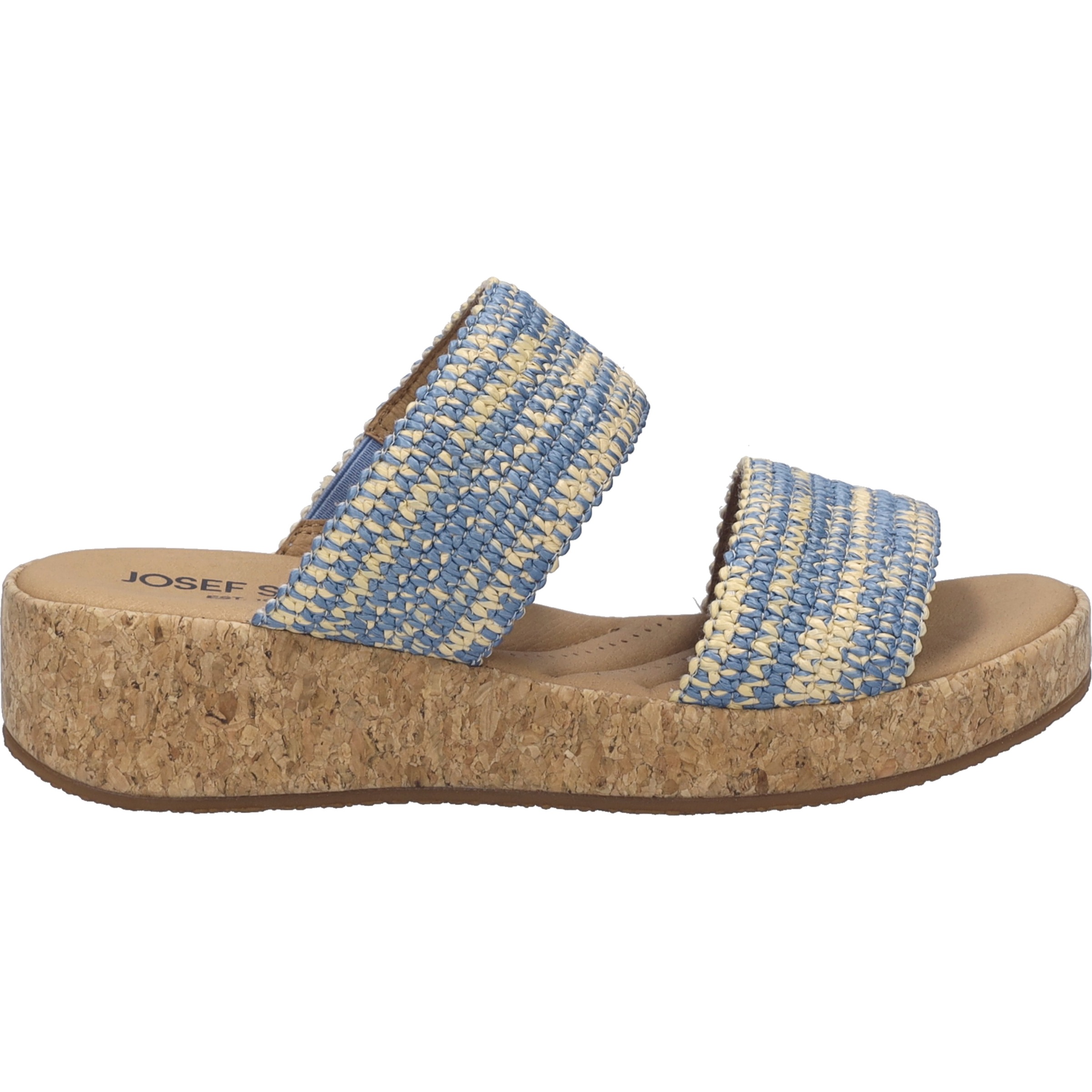 Josef Seibel Slipper "Evita 02, slate blue-multi" günstig online kaufen