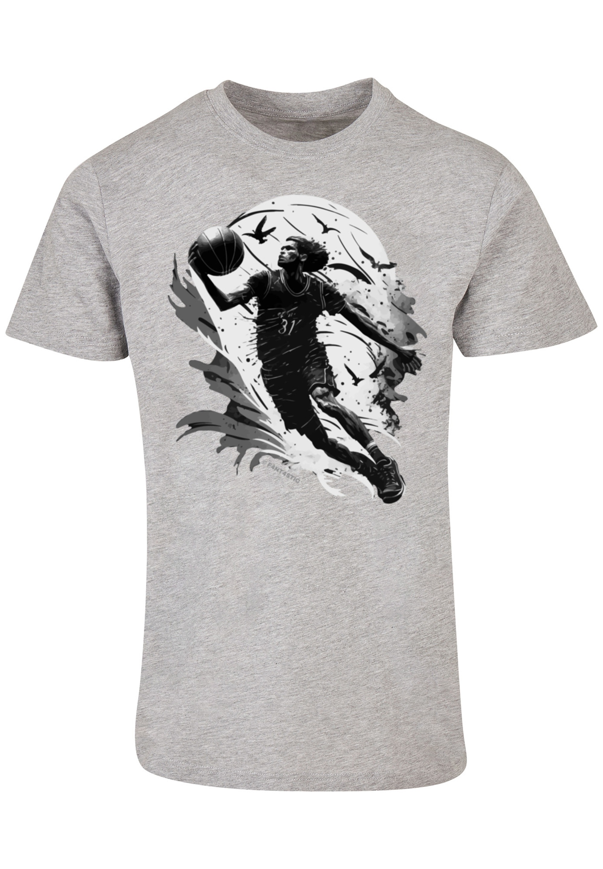 F4NT4STIC T-Shirt "Basketball Spieler" Print günstig online kaufen