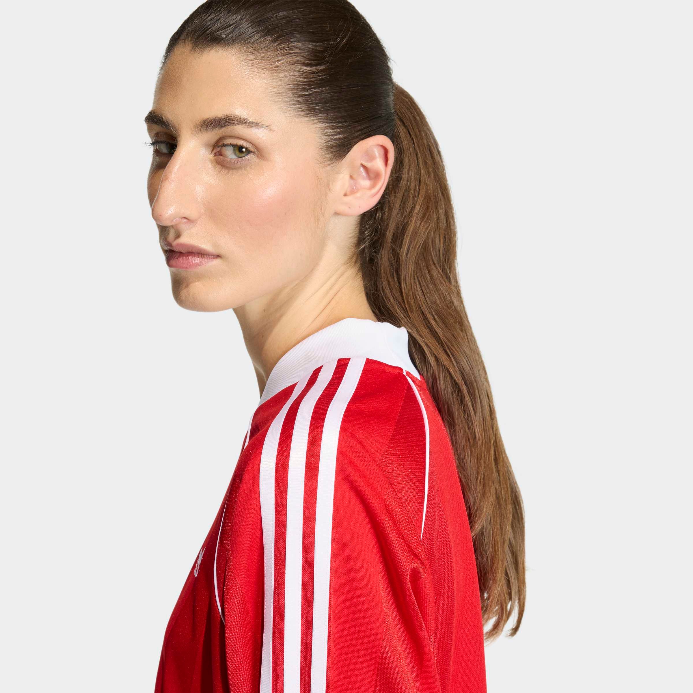 adidas Originals Langarmshirt »3-STREIFEN JACQUARD LONGSLEEVE«