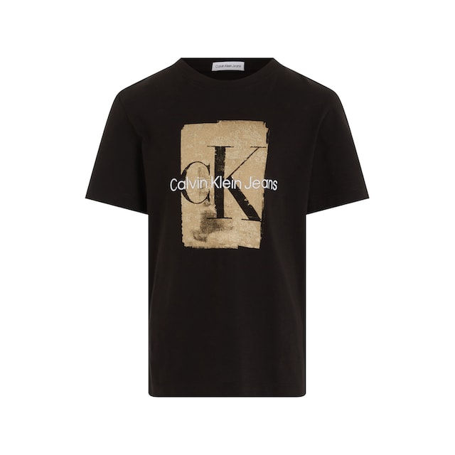 Calvin Klein Jeans T-Shirt »SECOND SKIN PRINT SS T-SHIRT«, für Kinder bis  16 Jahre kaufen | BAUR