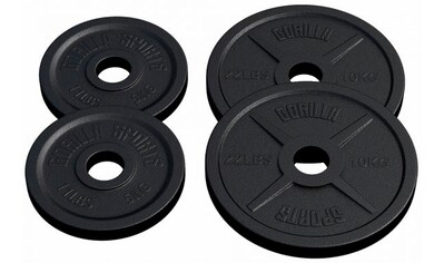 Hantelscheiben »Olympia 30 kg«, (Set, 4 tlg.)