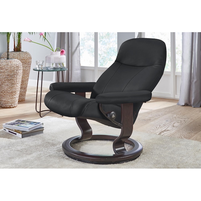 Stressless® Relaxsessel »Garda«, (Set), mit Classic Base, Größe L, Gestell  Wenge | BAUR