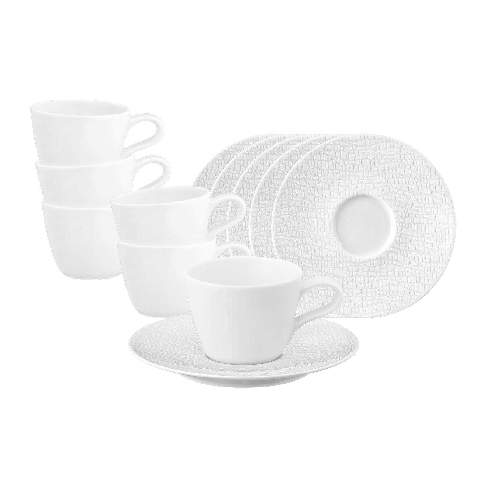 Seltmann Weiden Tasse "Espressotassen mit Untertassen Life Fashion 90 ml 6e günstig online kaufen