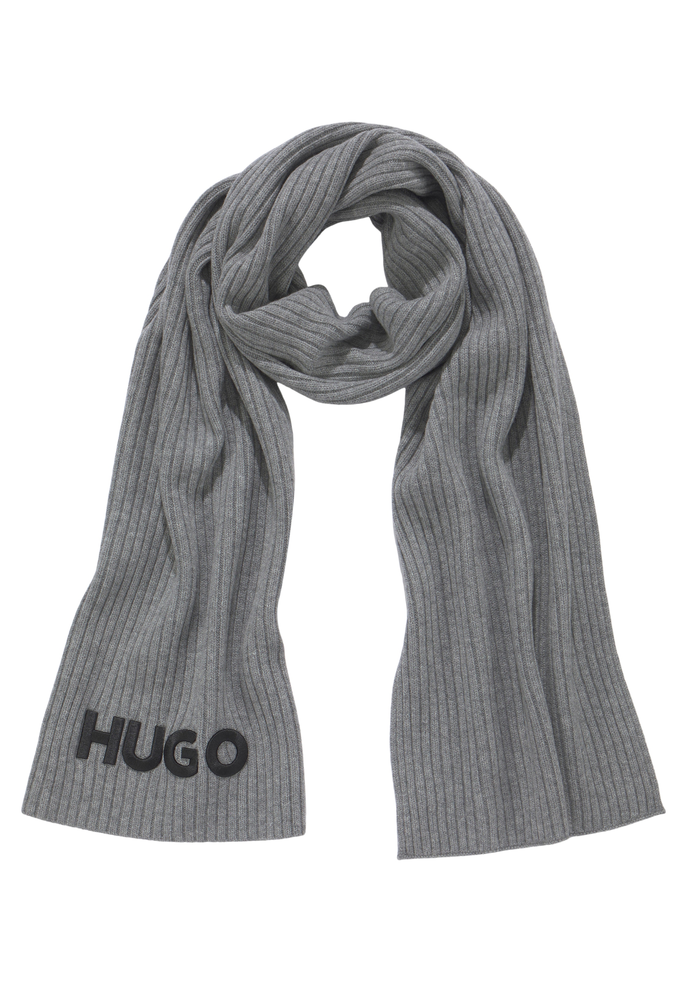 HUGO Schal »Zunio-1«, mit kaufen online BAUR | HUGO-Logoschriftzug