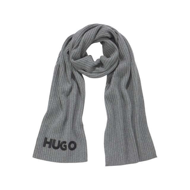 HUGO Schal »Zunio-1«, mit HUGO-Logoschriftzug online kaufen | BAUR