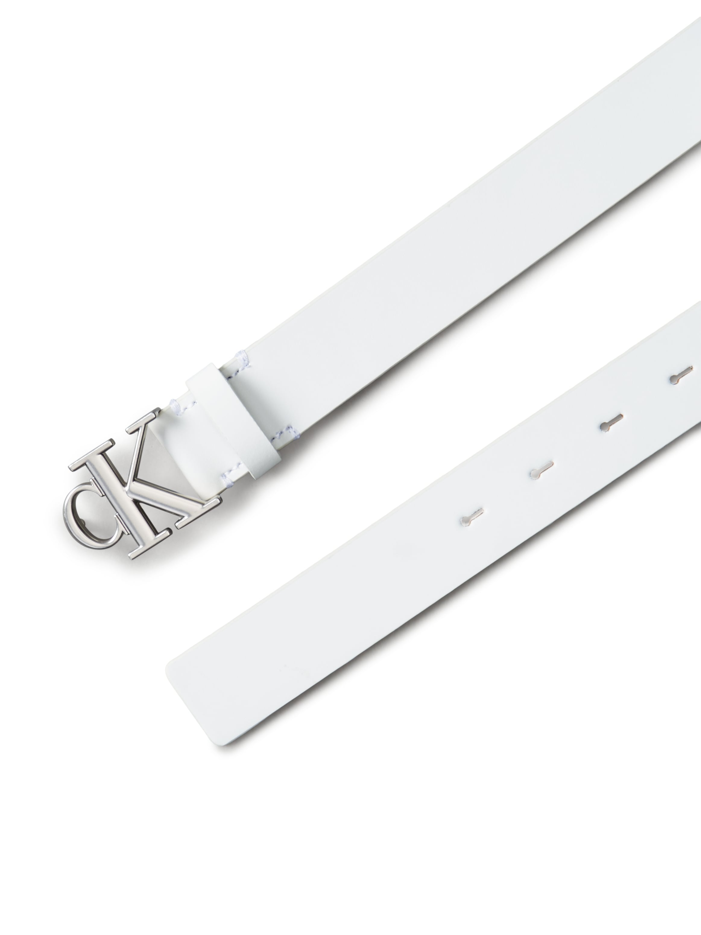 Calvin Klein Jeans Ledergürtel »Monogram Plaque Buckle 30MM«