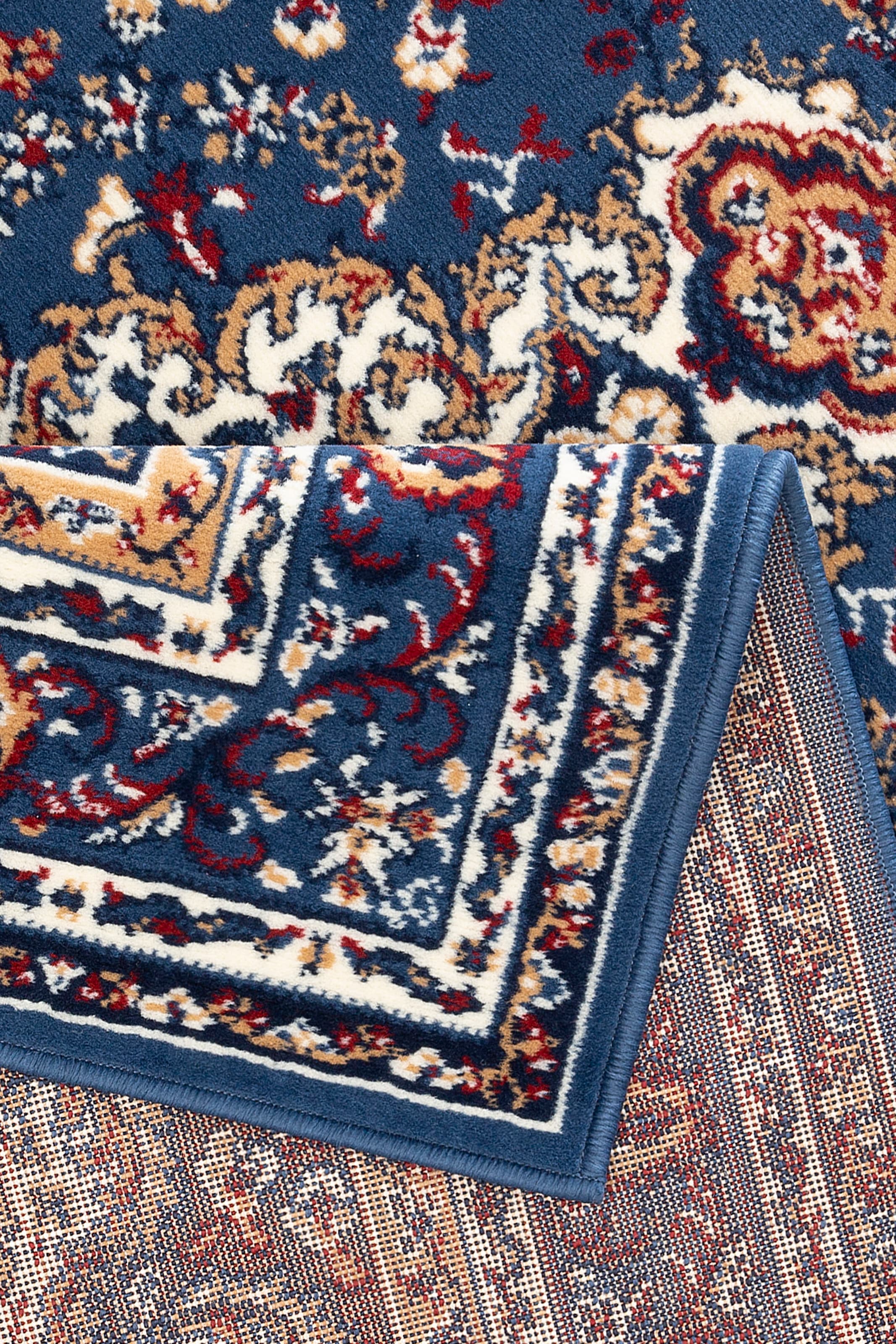 Home affaire Teppich »Oriental, Made in Belgium«, rechteckig, 7 mm Höhe, Orient-Optik, mit Bordüre, Teppich, Kurzflor, Weich