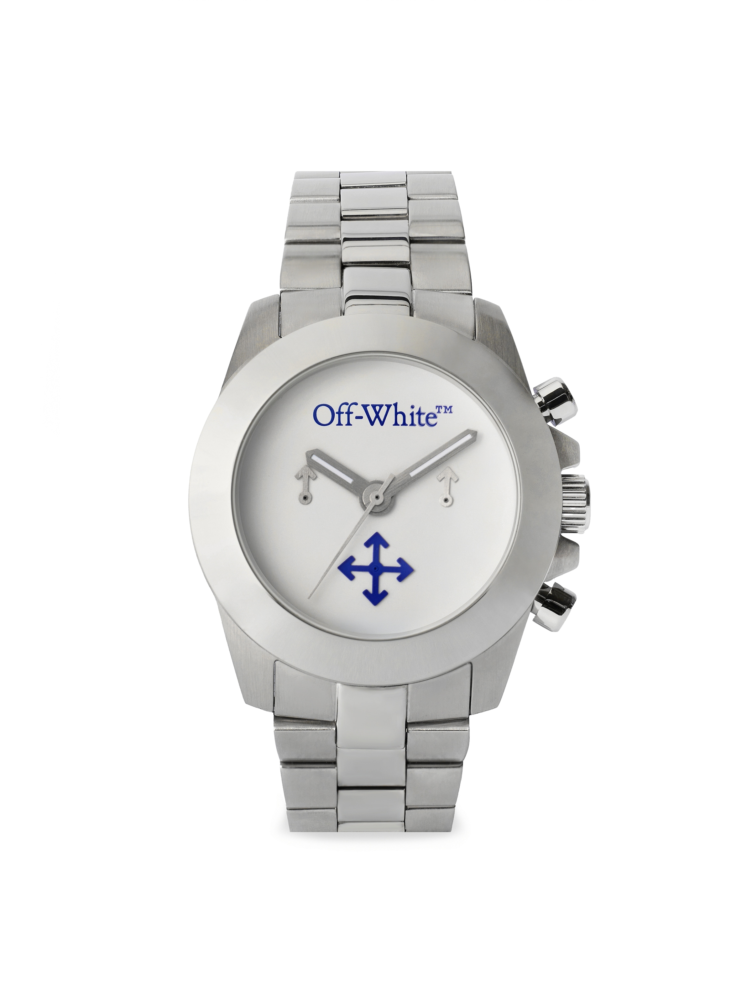OFF-WHITE Chronograph »RESET« Quarzuhr, Armbanduhr, Herrenuhr, Edelstahlarmband, analog